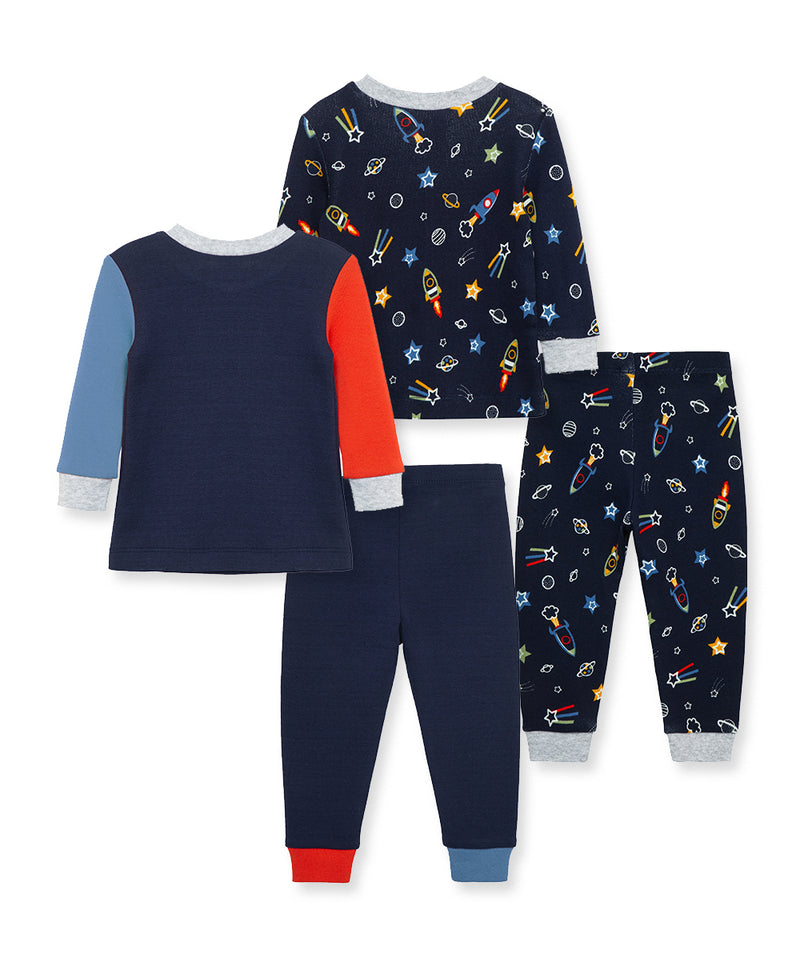 Space 4-Piece Pajama Set (12M-24M) - Little Me