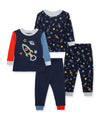 Space 4-Piece Toddler Pajama Set (2T-4T) - Little Me
