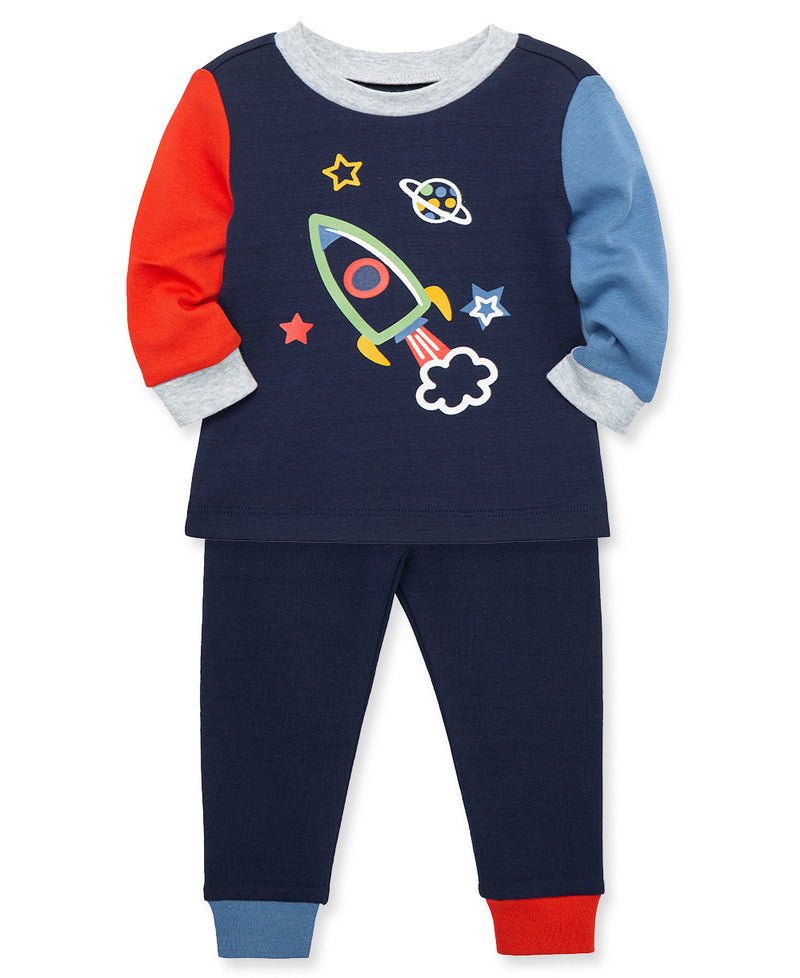 Space 4-Piece Toddler Pajama Set (2T-4T) - Little Me