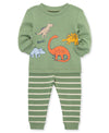 Dino 4-Piece Toddler Pajama Set (2T-4T) - Little Me