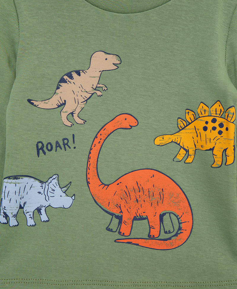 Dino 4-Piece Toddler Pajama Set (2T-4T) - Little Me