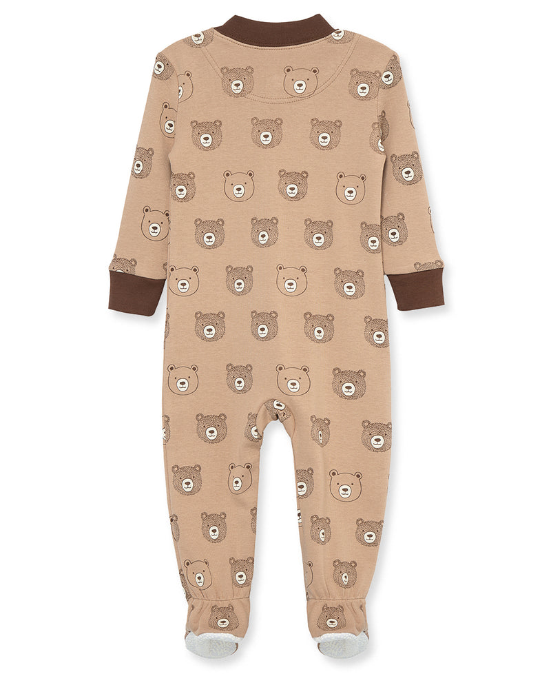 Bear Zip Front Pajama (12M-24M) - Little Me