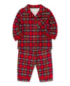 Plaid Coat Pajama (5-7) - Little Me