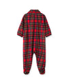 Boys Plaid Footie Pajama - Little Me