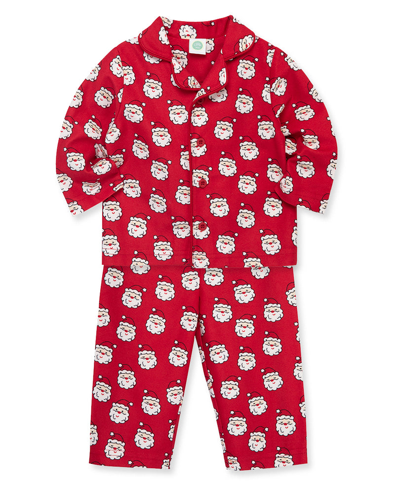 Boys Santa Coat Infant Pajama (12M-24M) - Little Me