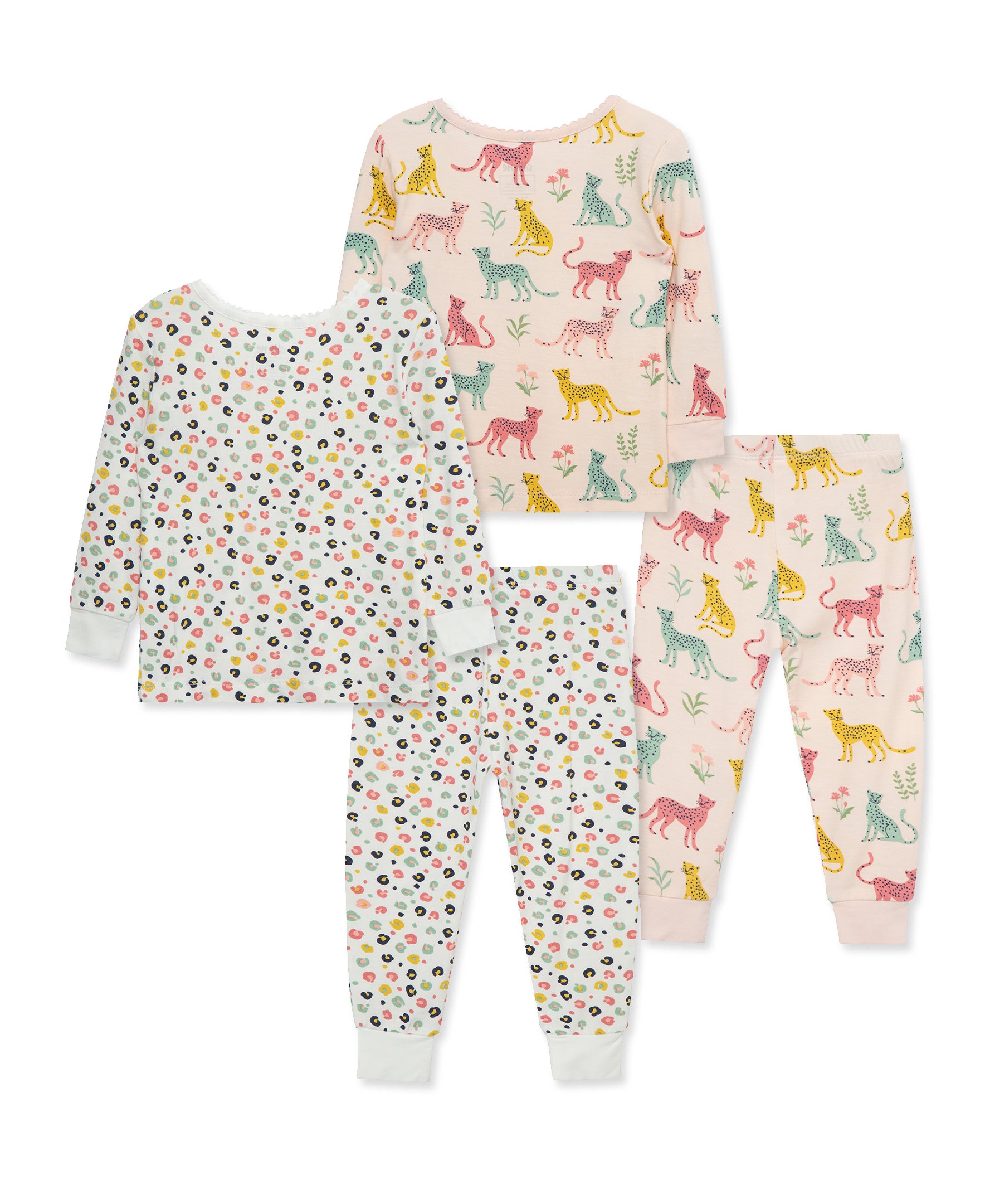 Leopard 4-Piece Pajama Set (12M-24M) - Little Me