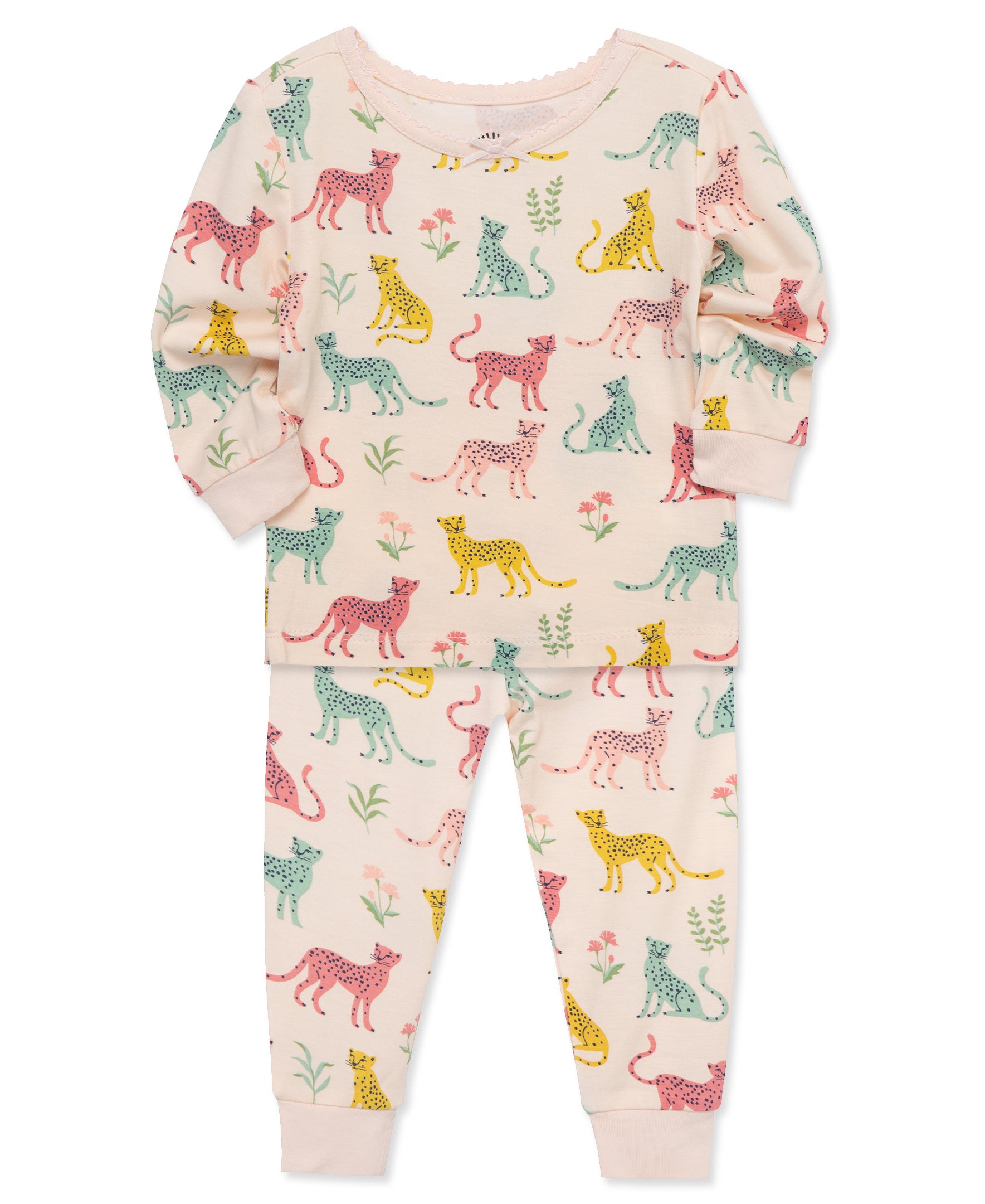 Leopard 4-Piece Pajama Set (12M-24M) - Little Me