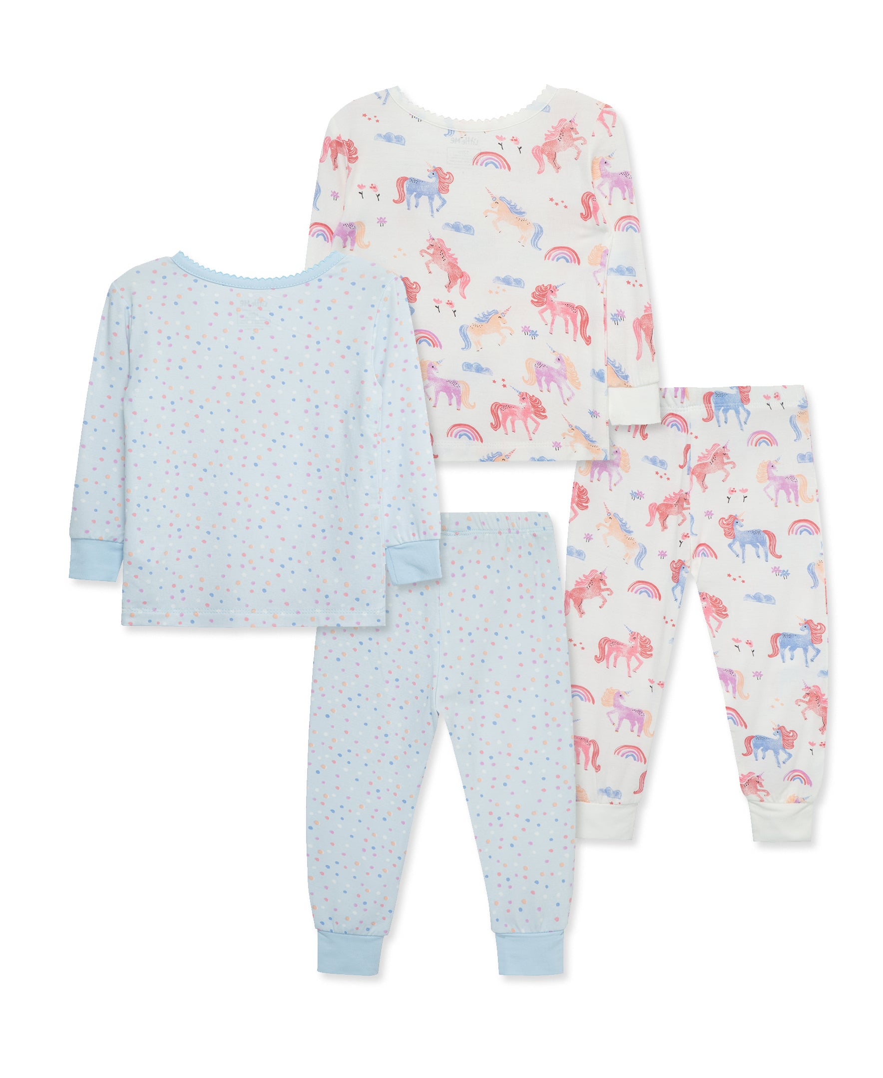 Unicorn 4-Piece Pajama Set (12M-24M) - Little Me