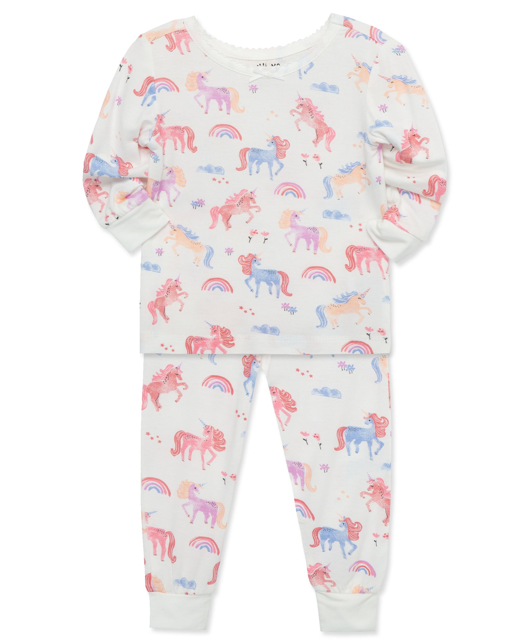 Unicorn 4-Piece Pajama Set (12M-24M) - Little Me