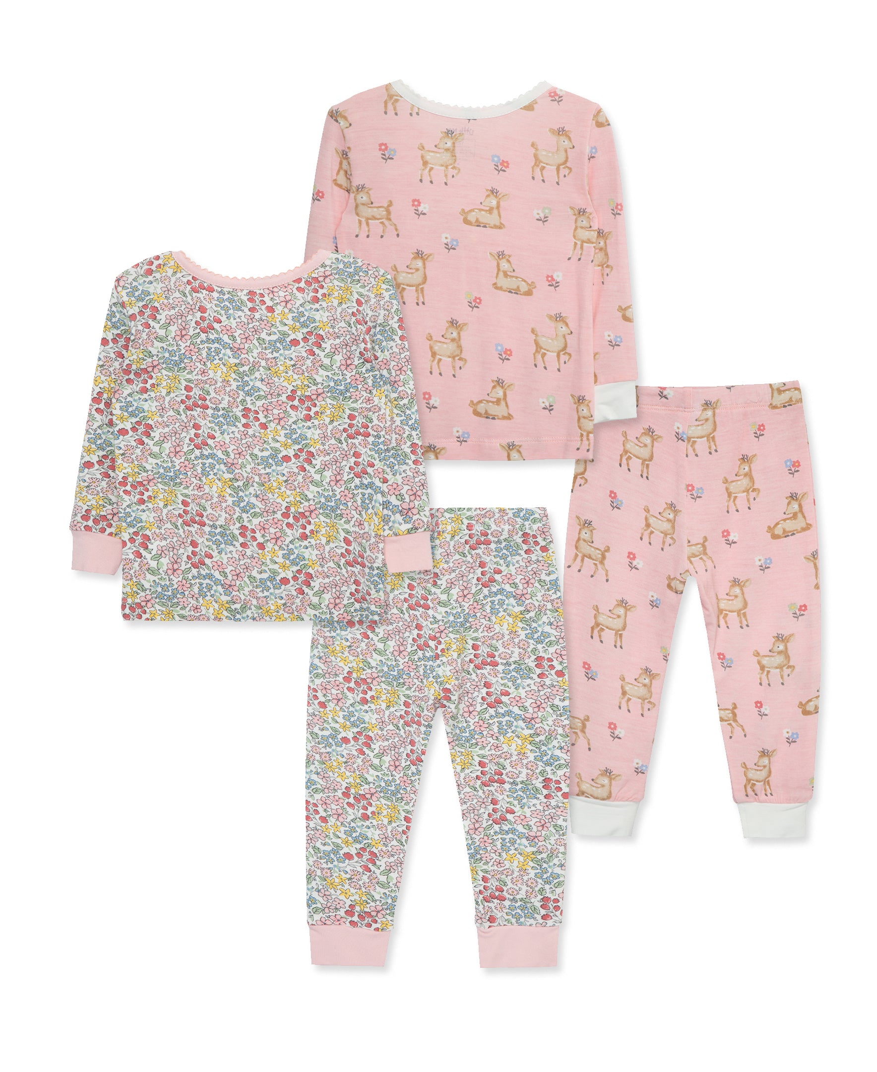 Woodland 4-Piece Pajama Set (12M-24M) - Little Me