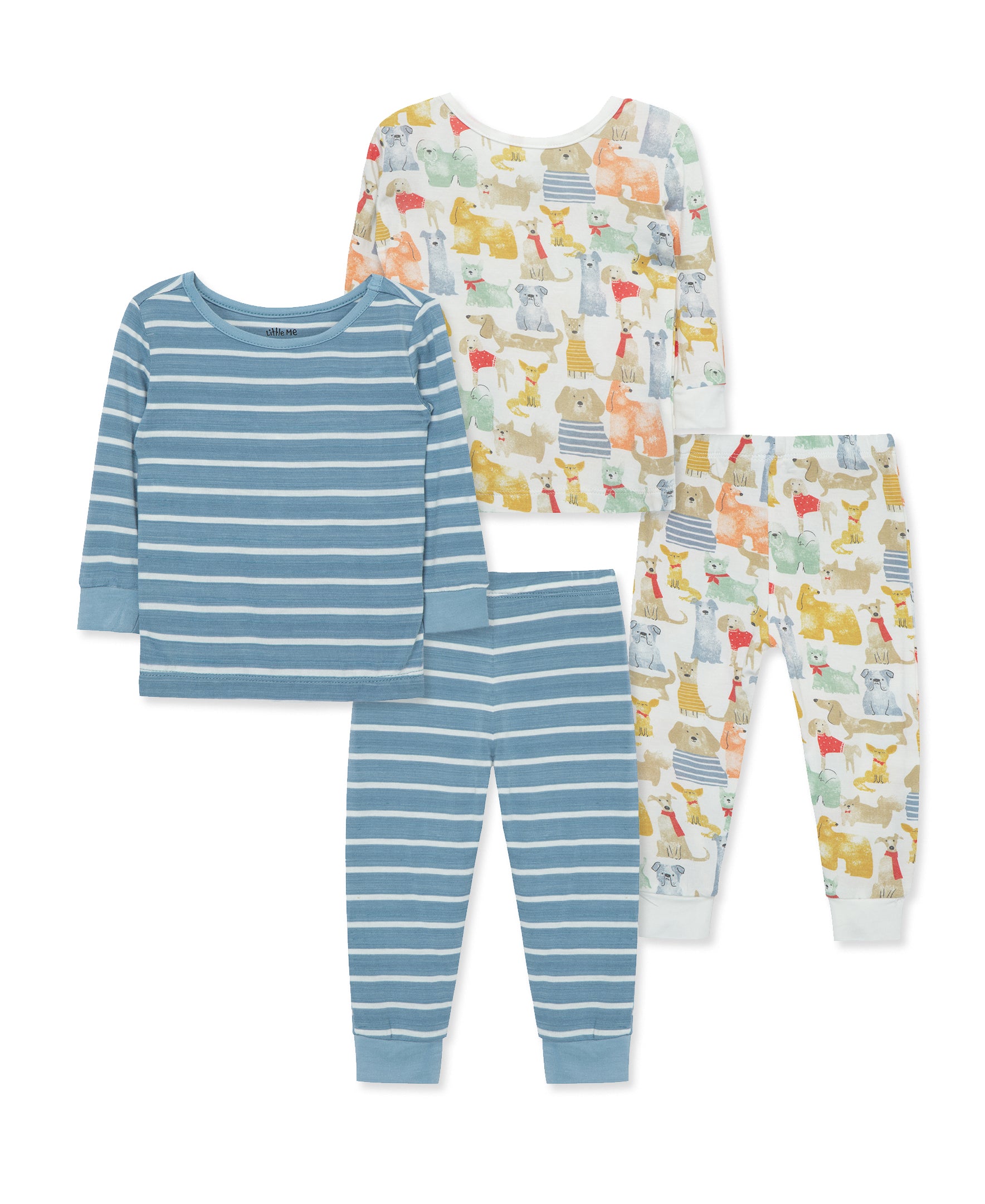 Puppy 4-Piece Pajama Set (12M-24M) - Little Me