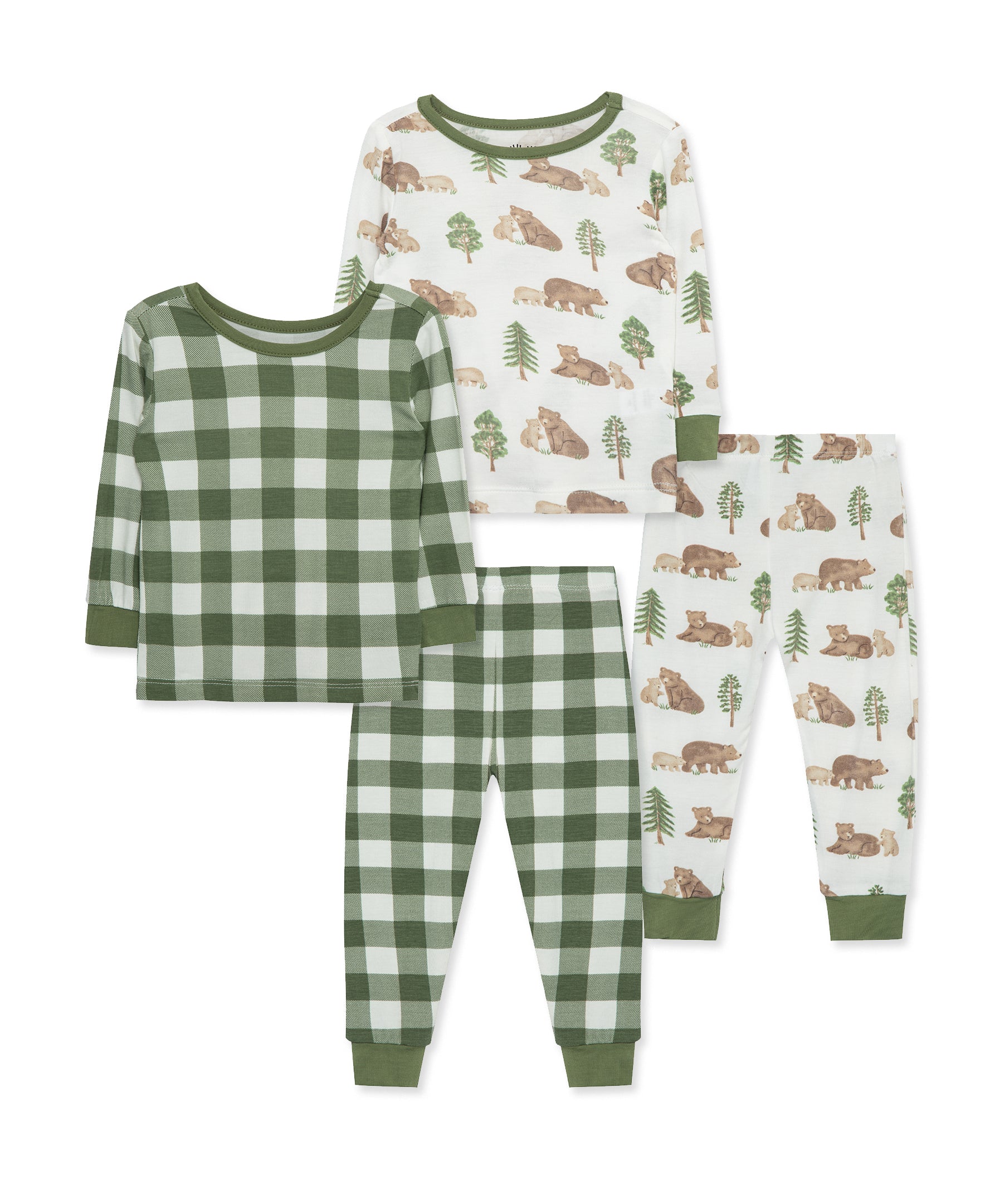 Bear 4-Piece Pajama Set (12M-24M) - Little Me