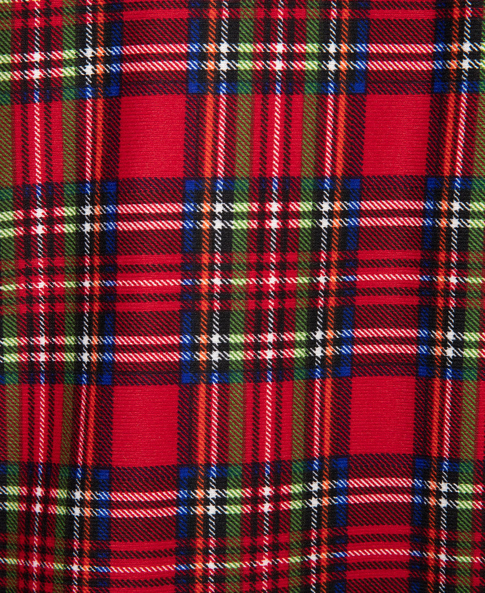 Plaid Collared Footie - Little Me