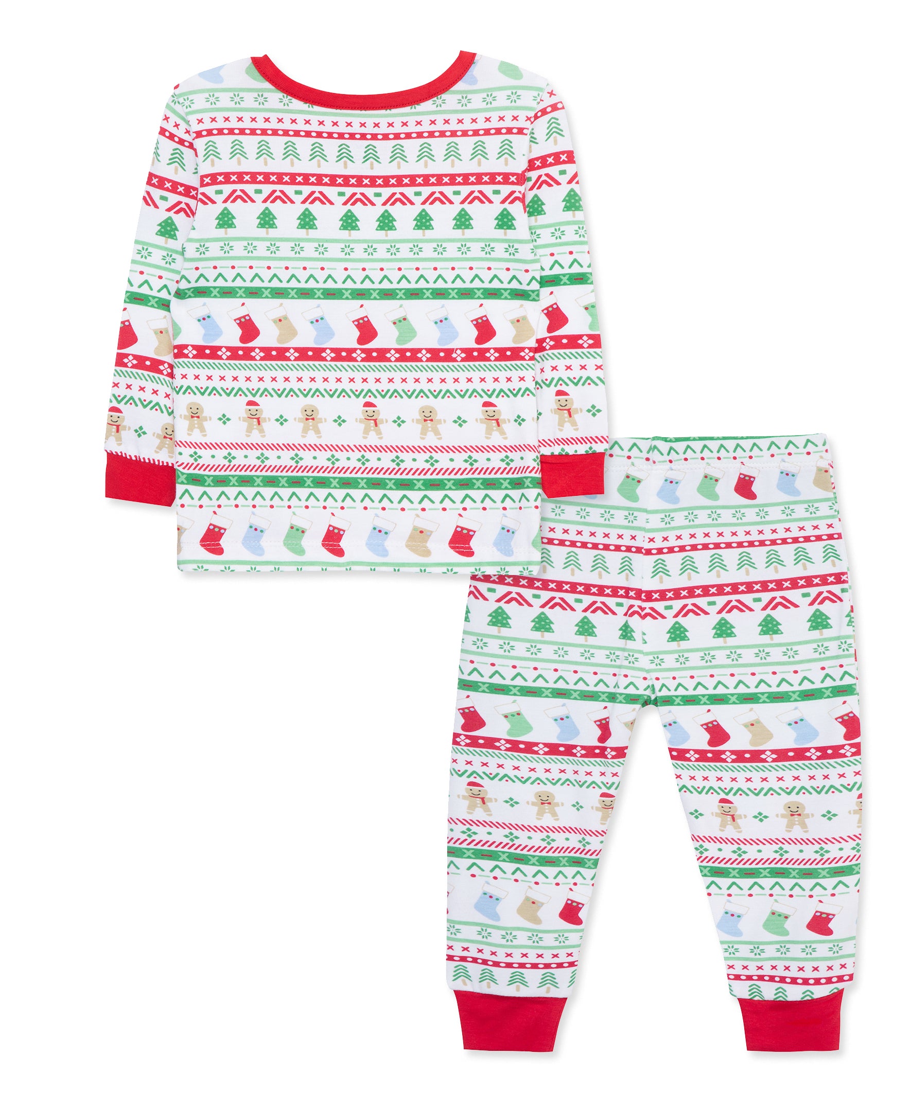 Fair Isle Pajama Set (2T-4T) - Little Me