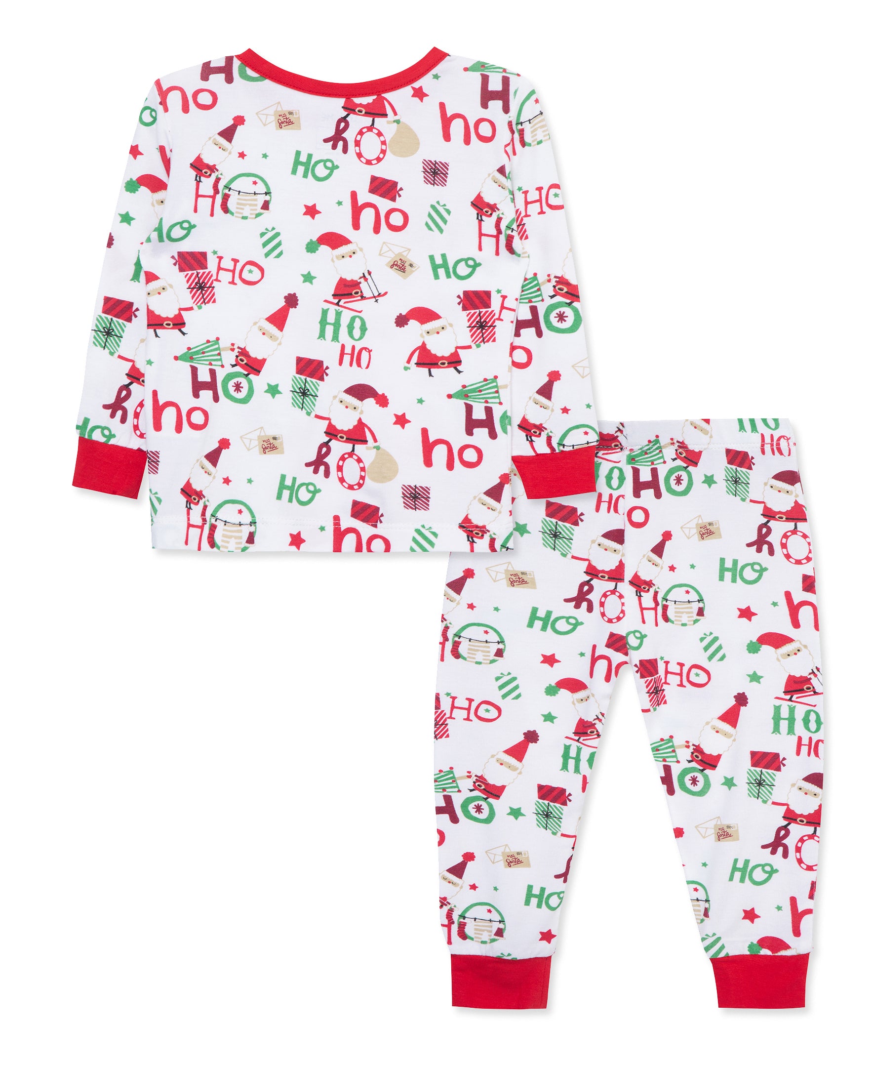 Ho Ho Ho Pajama Set (2T-4T) - Little Me