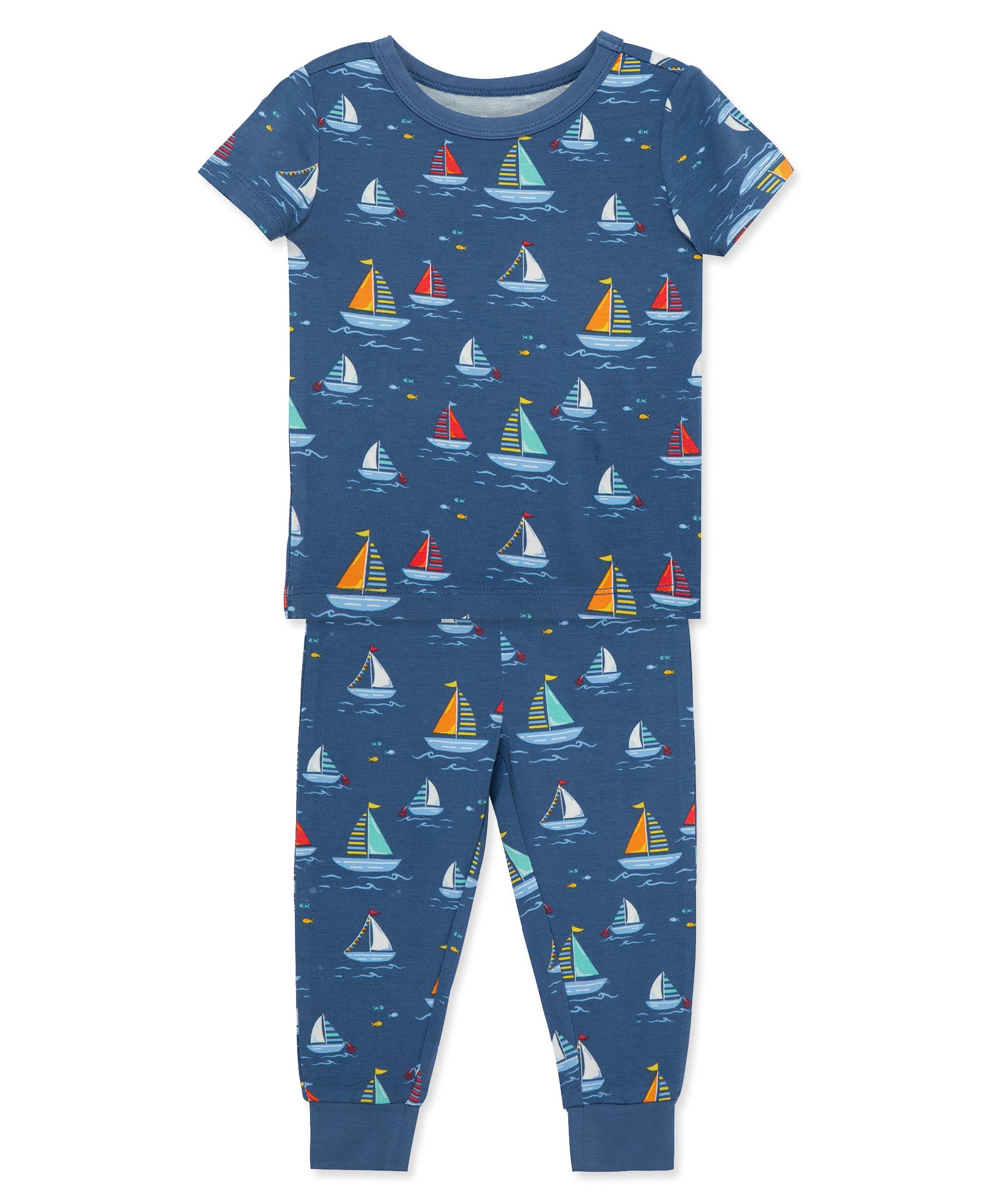 Sailboat 4-Piece Pajama Set (12M-24M) - Little Me