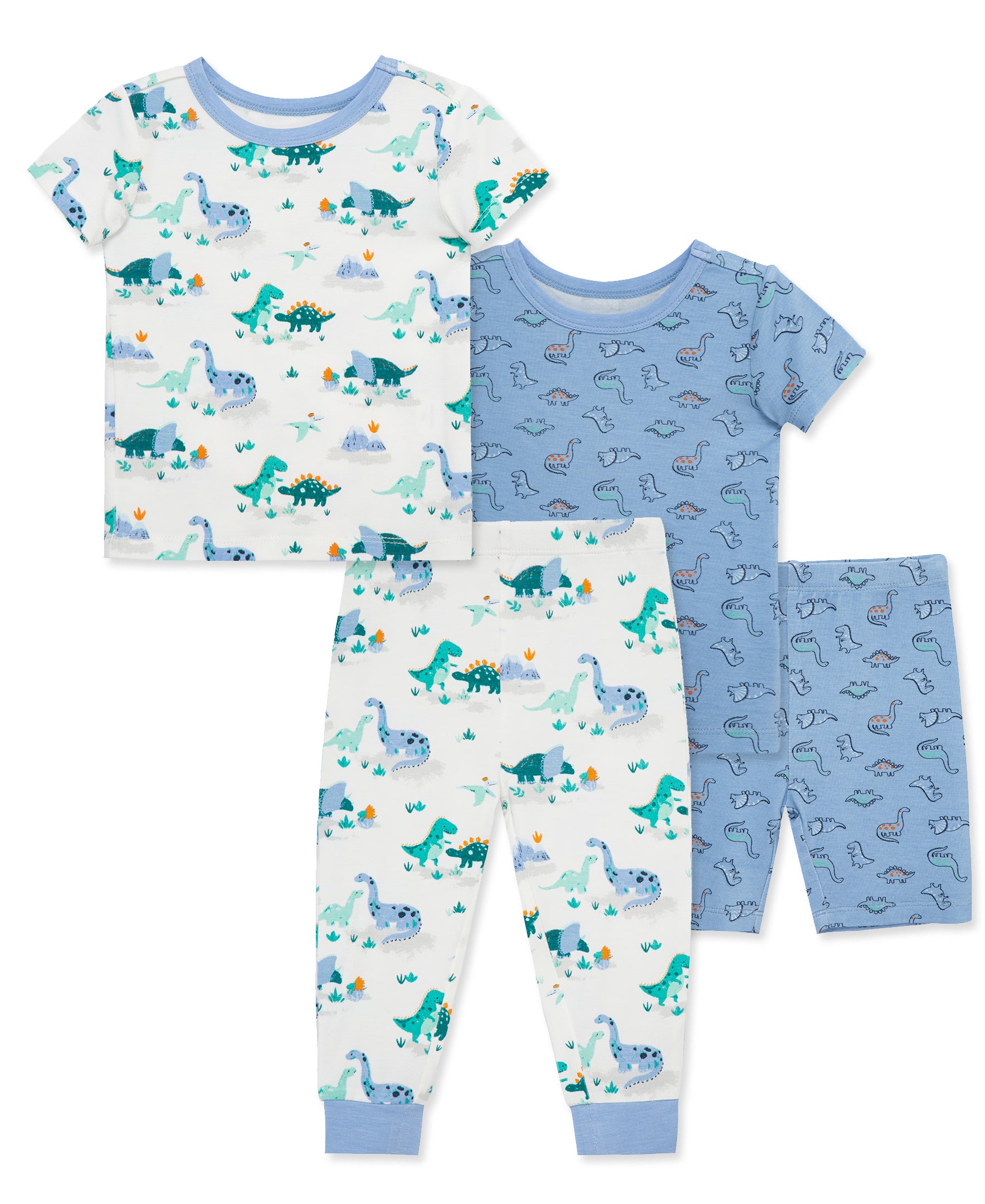 Dino 4-Piece Pajama Set (12M-24M) - Little Me