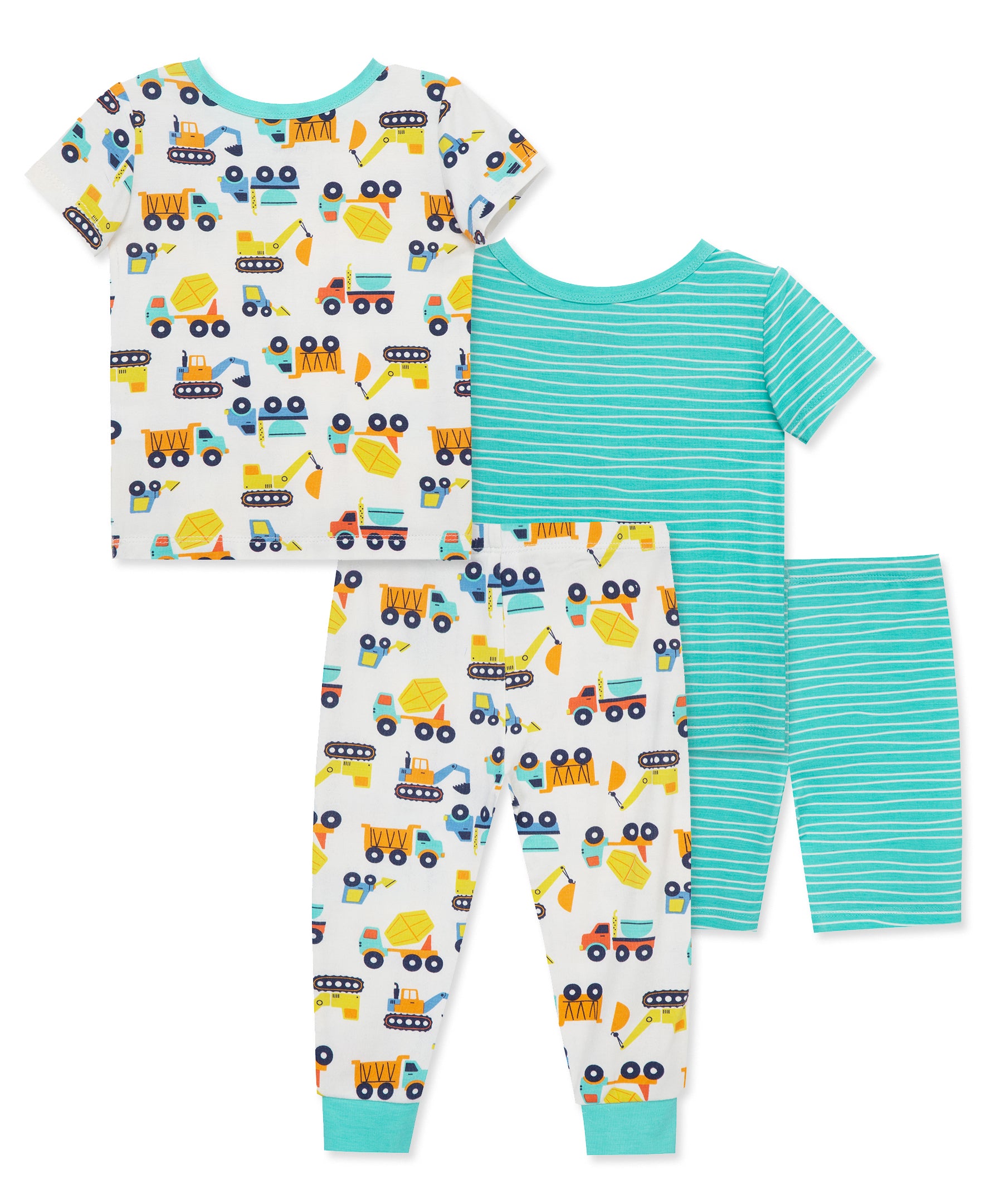 Construction 4-Piece Pajama Set (12M-24M) - Little Me