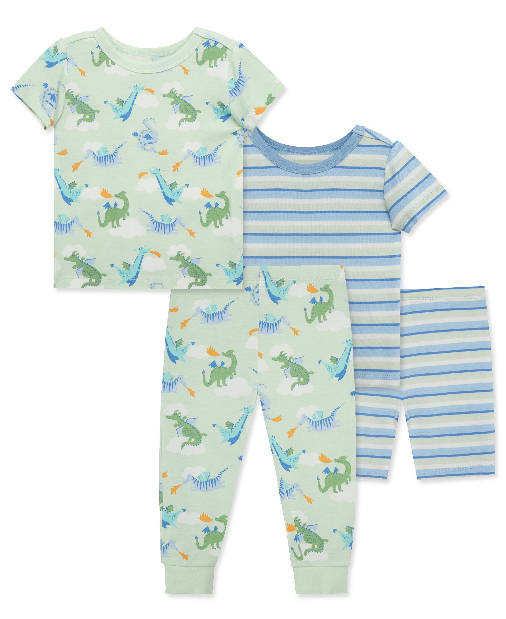 Dragon 4-Piece Pajama Set (12M-24M) - Little Me