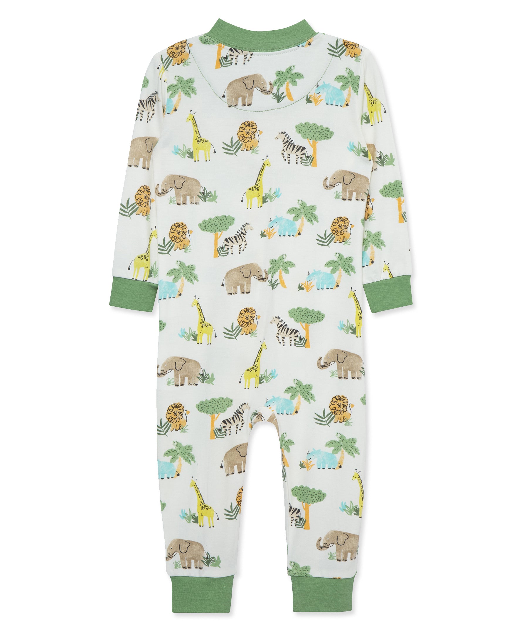 Safari Zip Front Pajama - Little Me