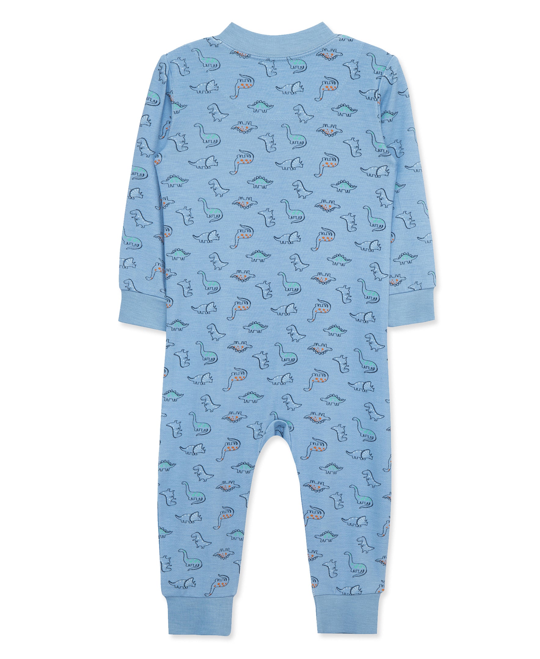 Dino Zip Front Pajama - Little Me