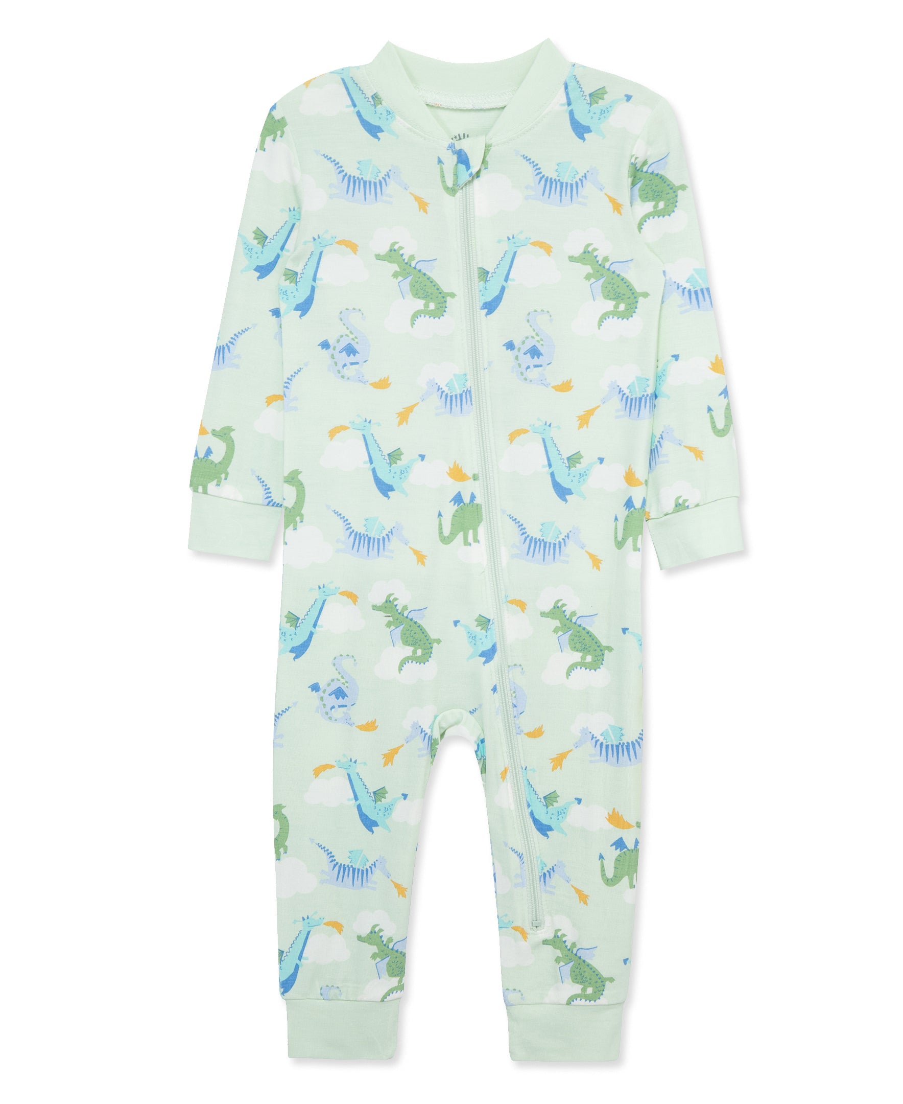 Dragon Zip Front Pajama - Little Me