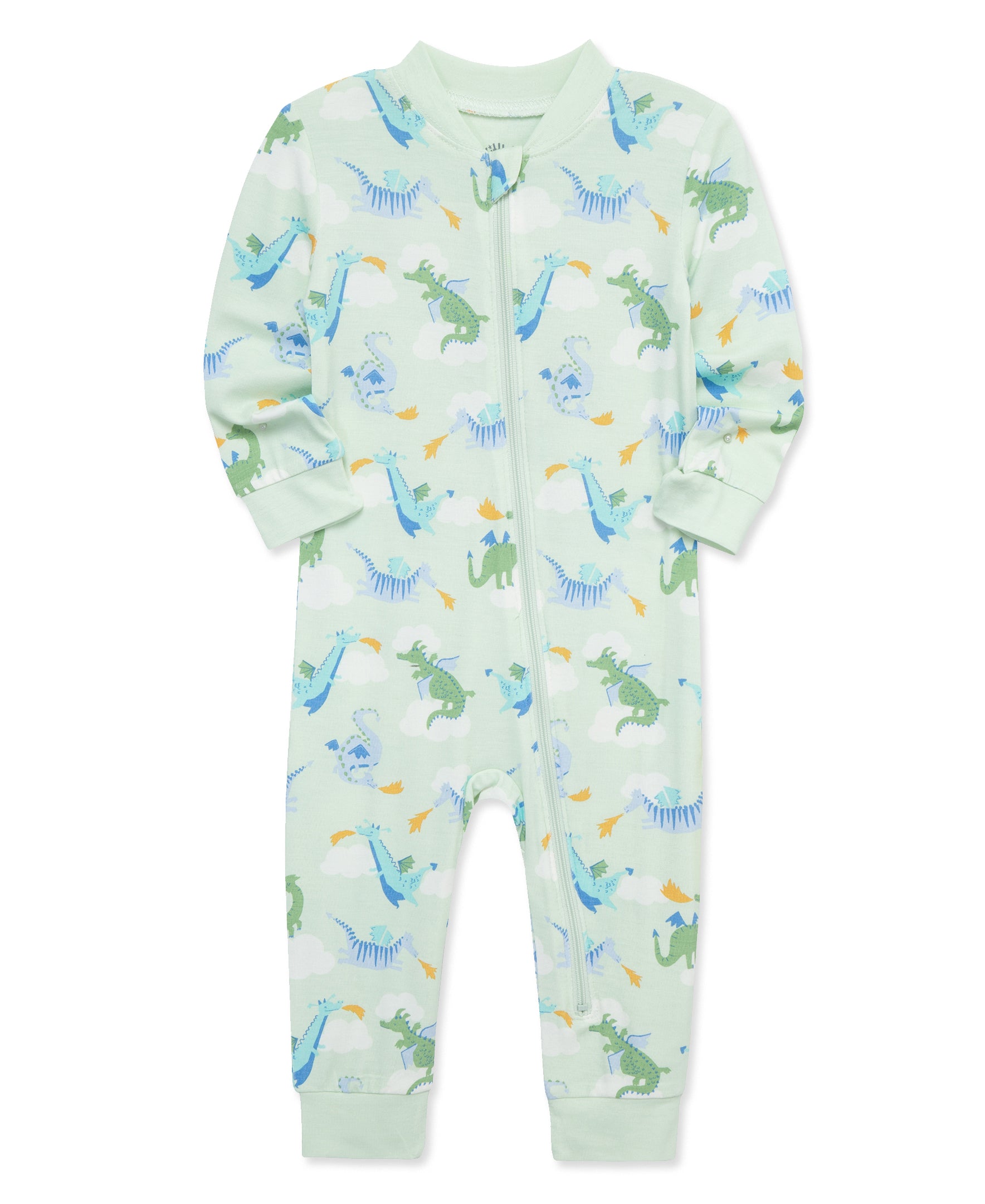 Dragon Zip Front Pajama - Little Me