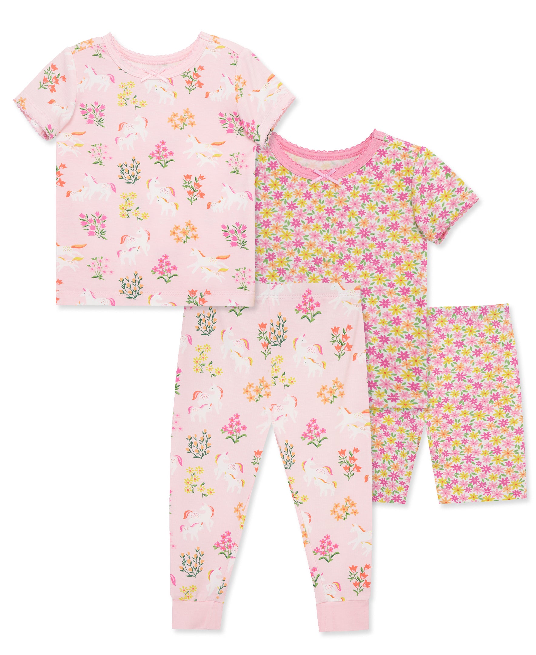 Unicorn 4-Piece Pajama Set (12M-24M) - Little Me