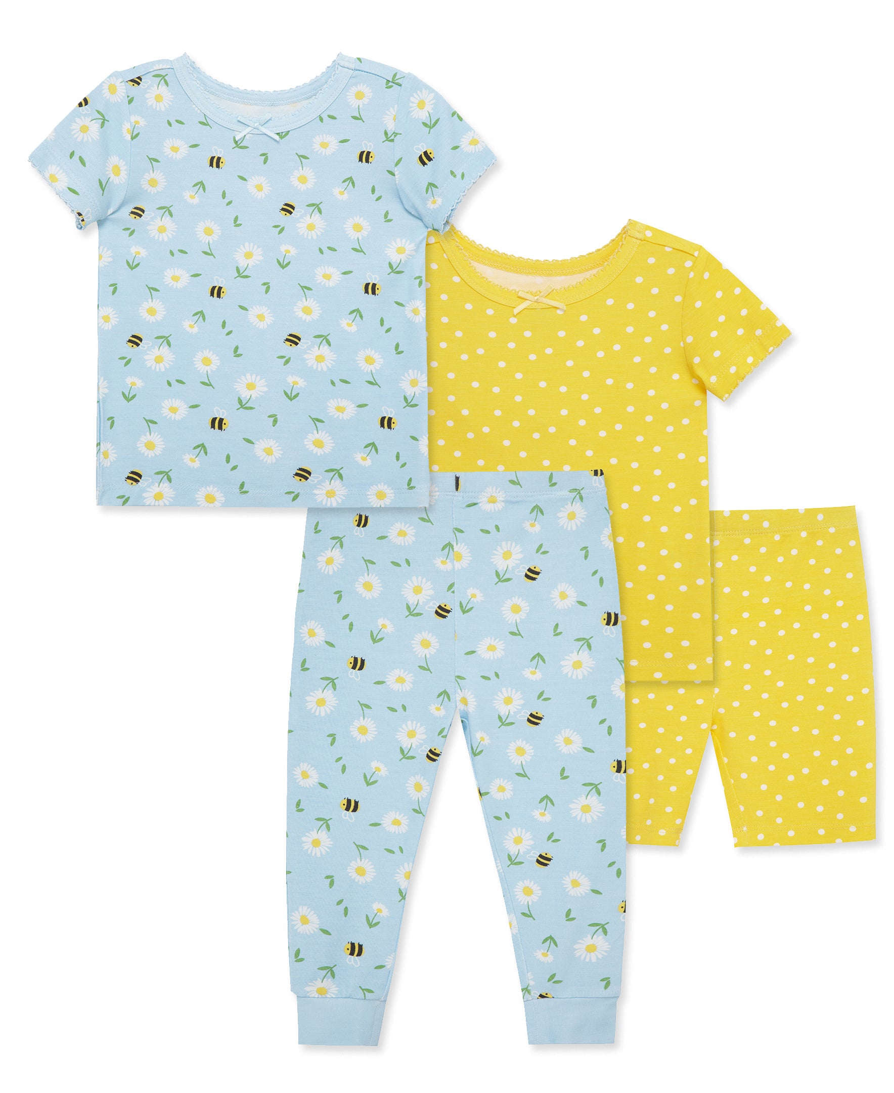 Daisy 4-Piece Pajama Set (12M-24M) - Little Me