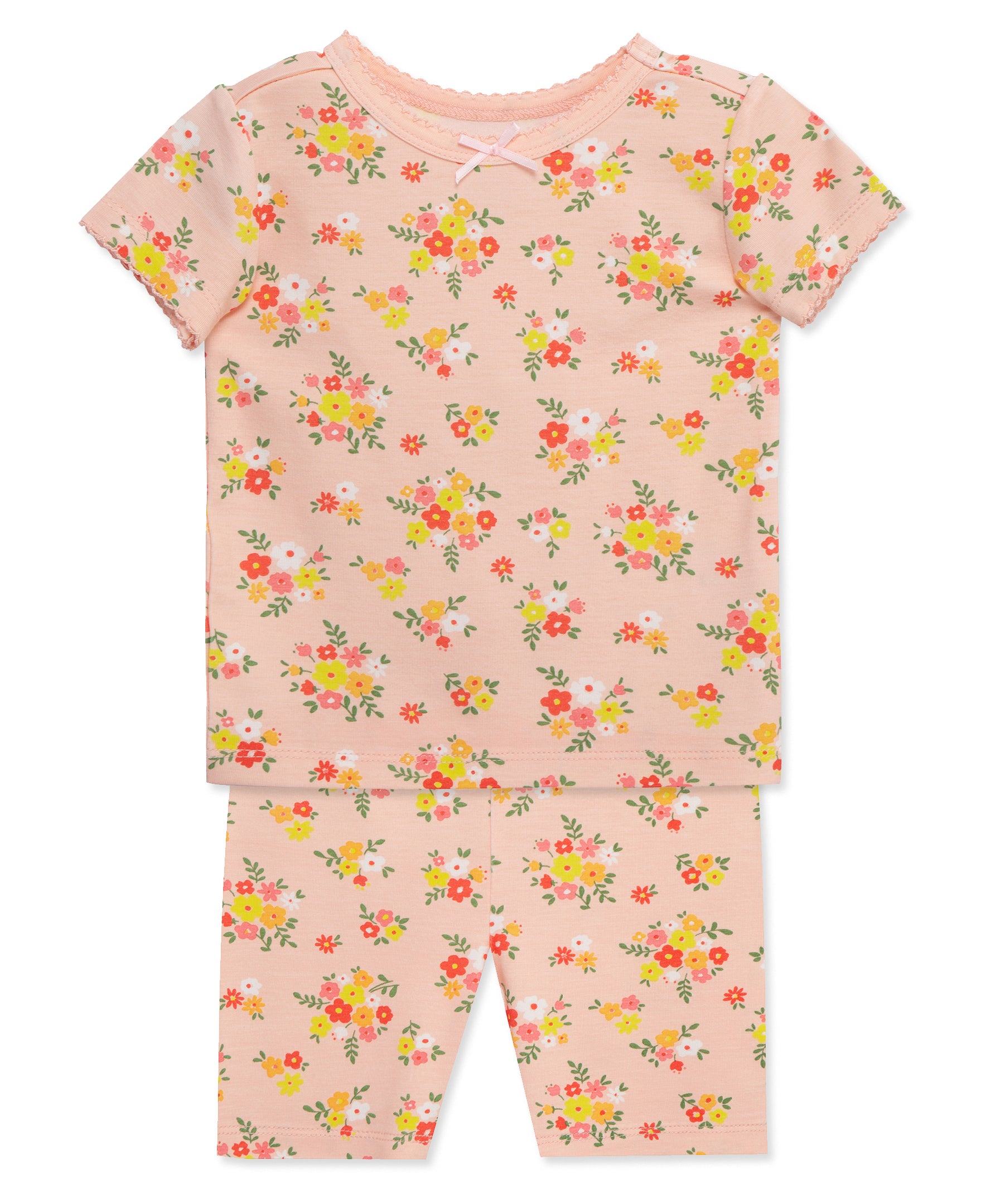 Floral 4-Piece Pajama Set (12M-24M) - Little Me