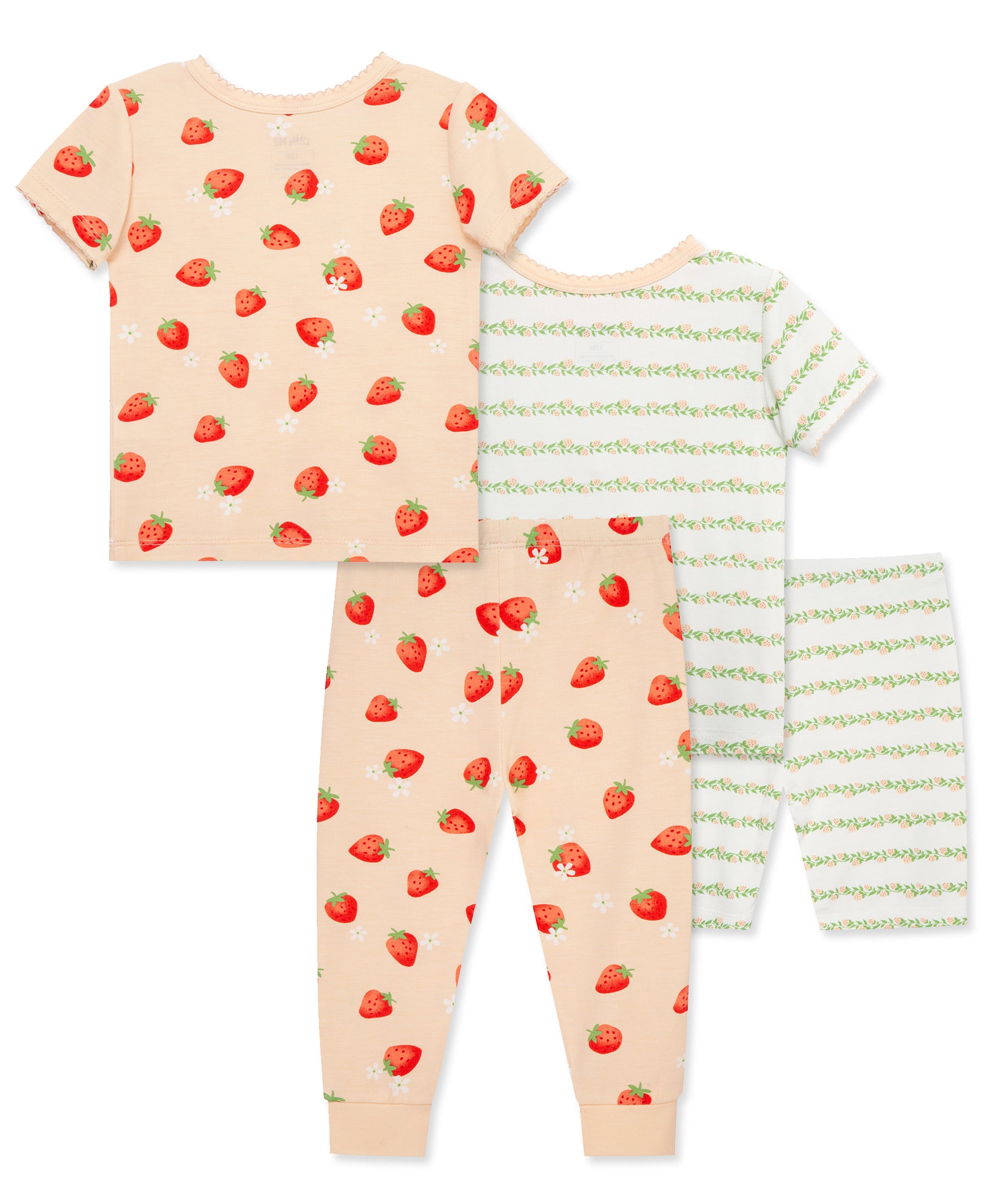 Strawberry 4-Piece Pajama Set (12M-24M) - Little Me