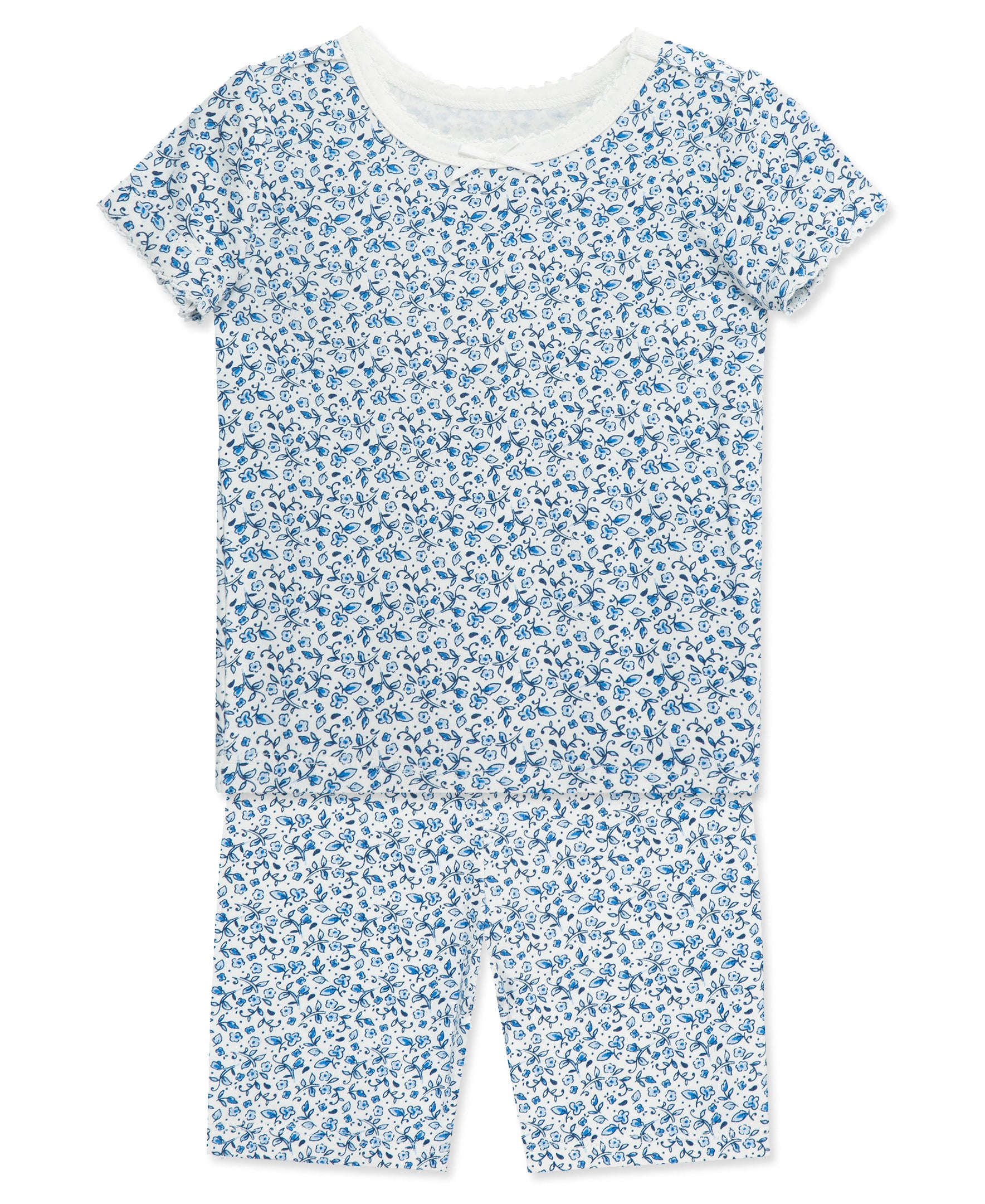 Blue Garden 4-Piece Pajama Set (12M-24M) - Little Me