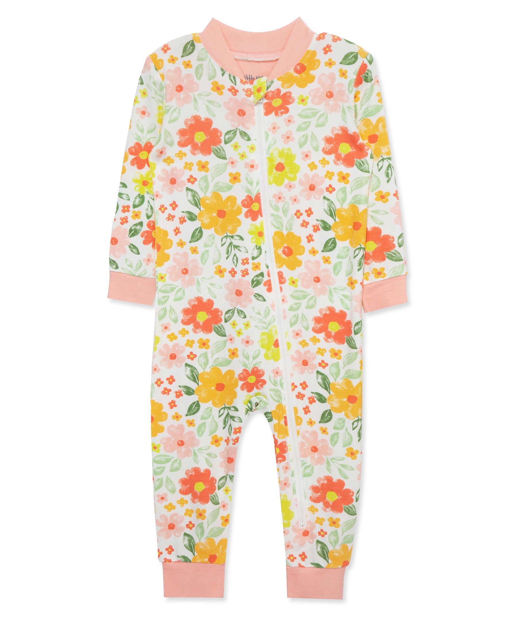 Floral Zip Front Pajama - Little Me