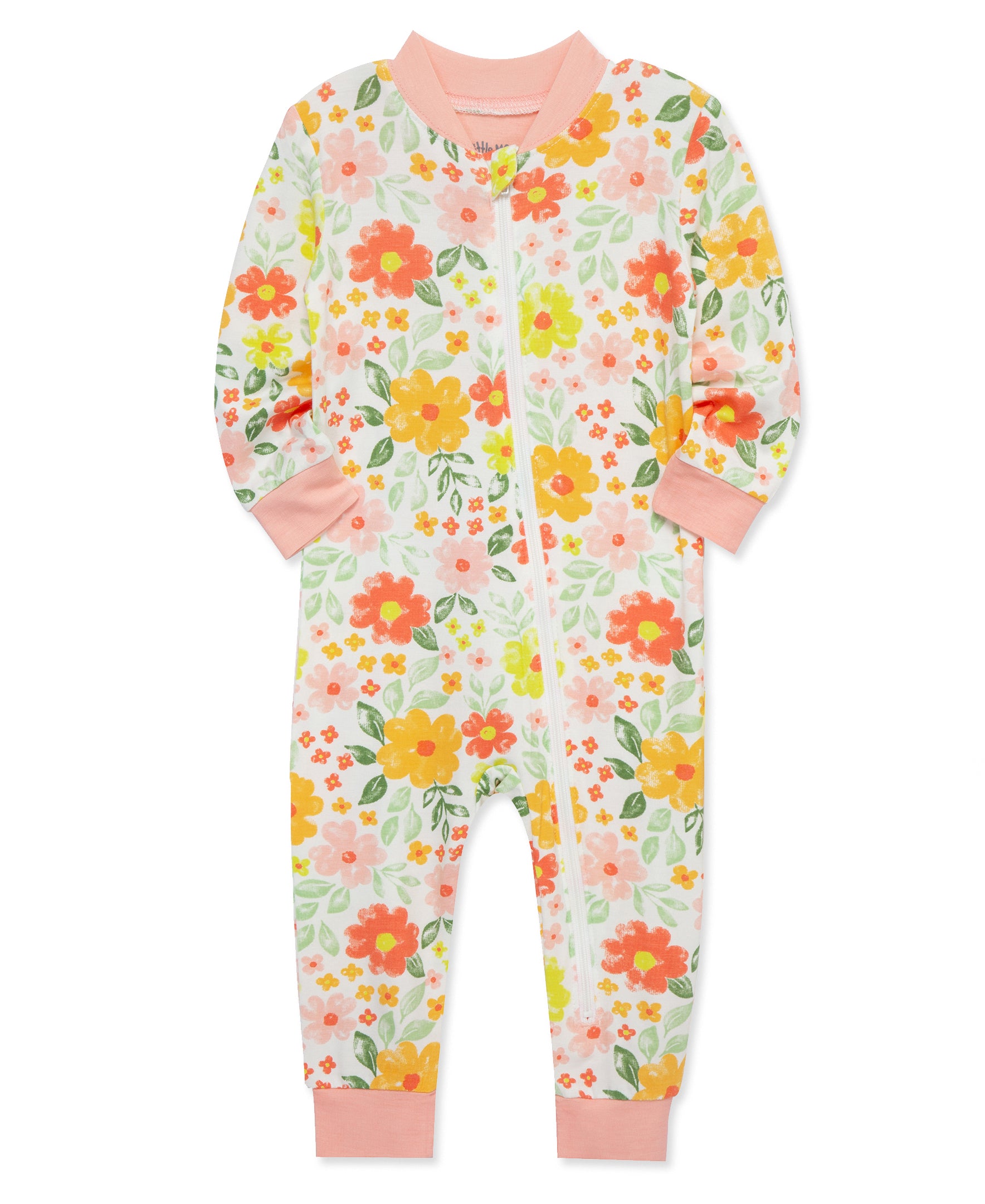 Floral Zip Front Pajama - Little Me