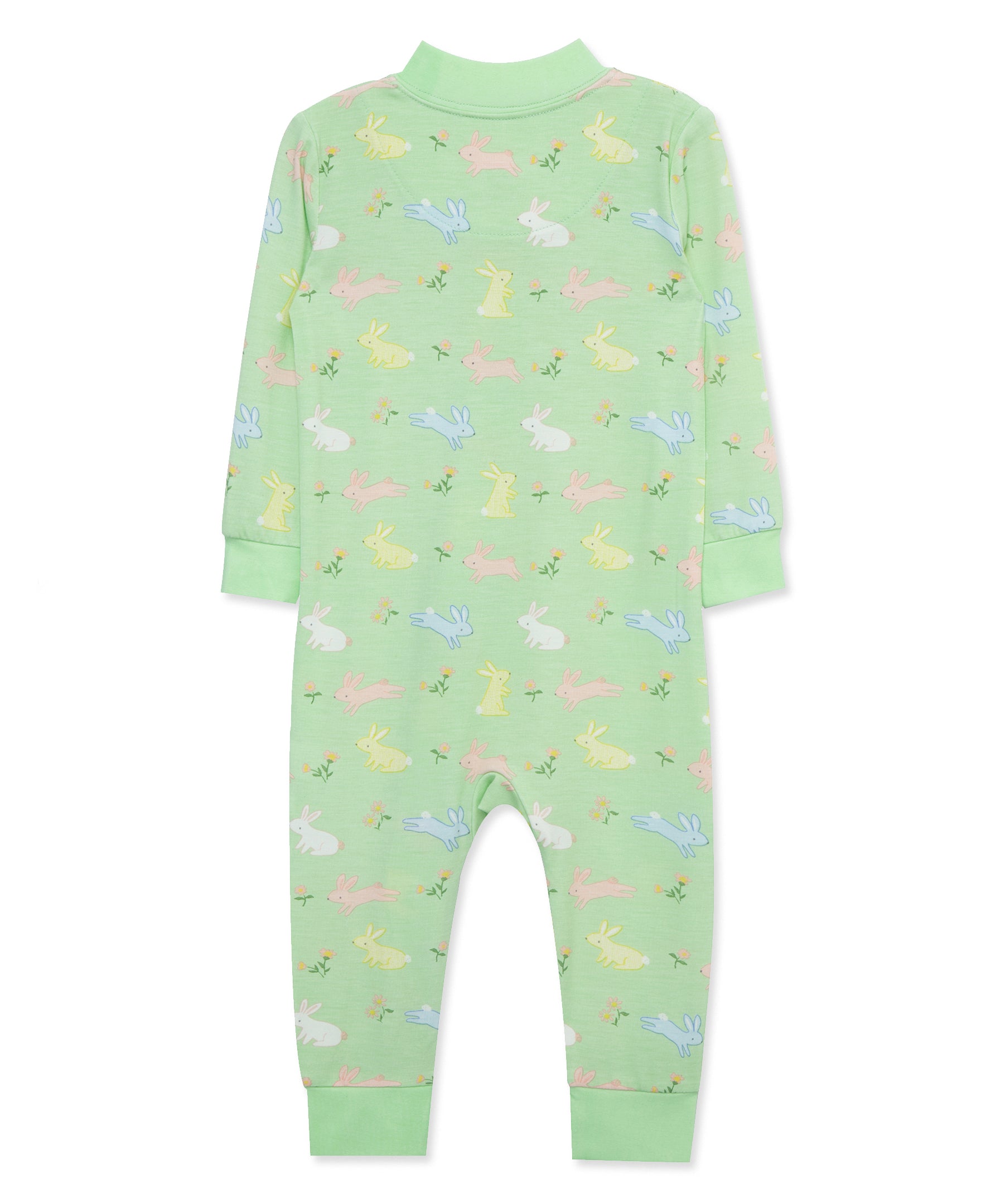 Bunny Zip Front Pajama - Little Me