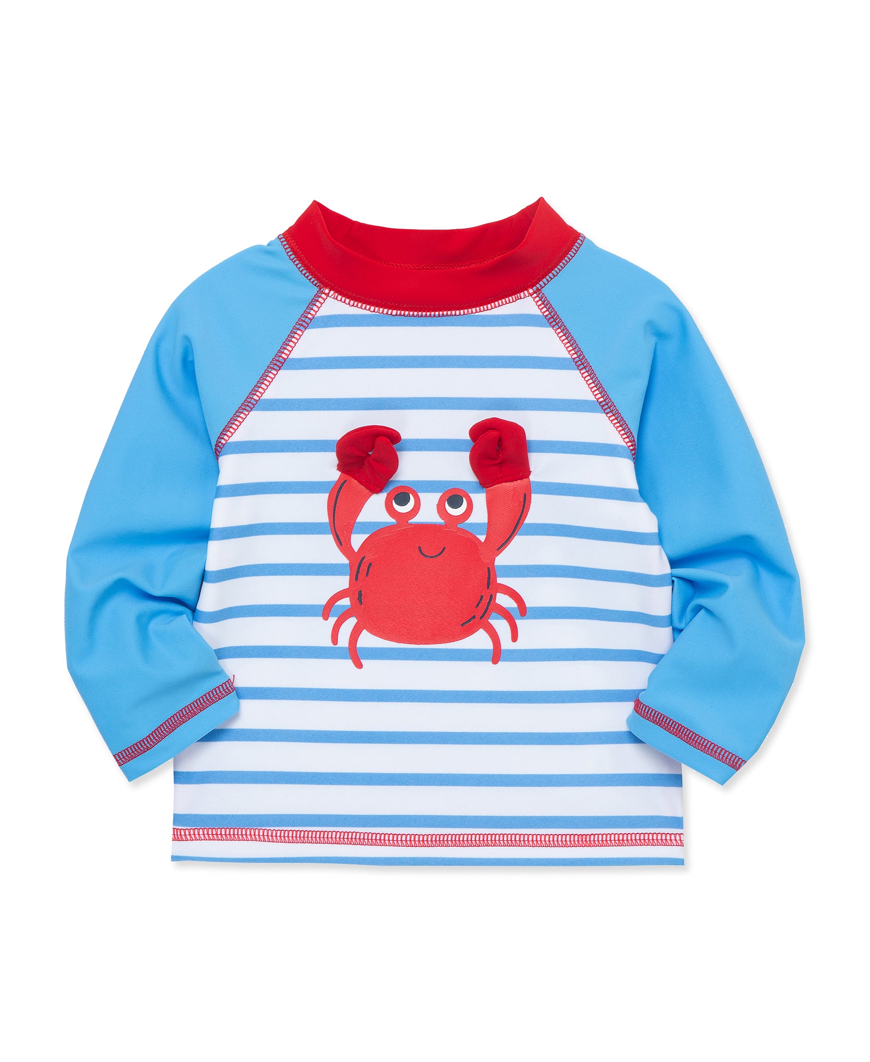 Crab Long Sleeve Toddler Rashguard (2T-4T) - Little Me