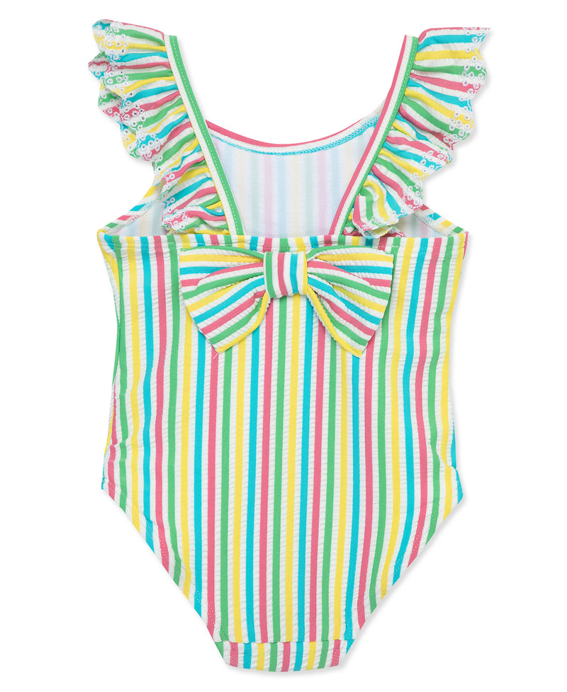 Multi Stripe Toddler Swimsuit (2T-4T) - Little Me