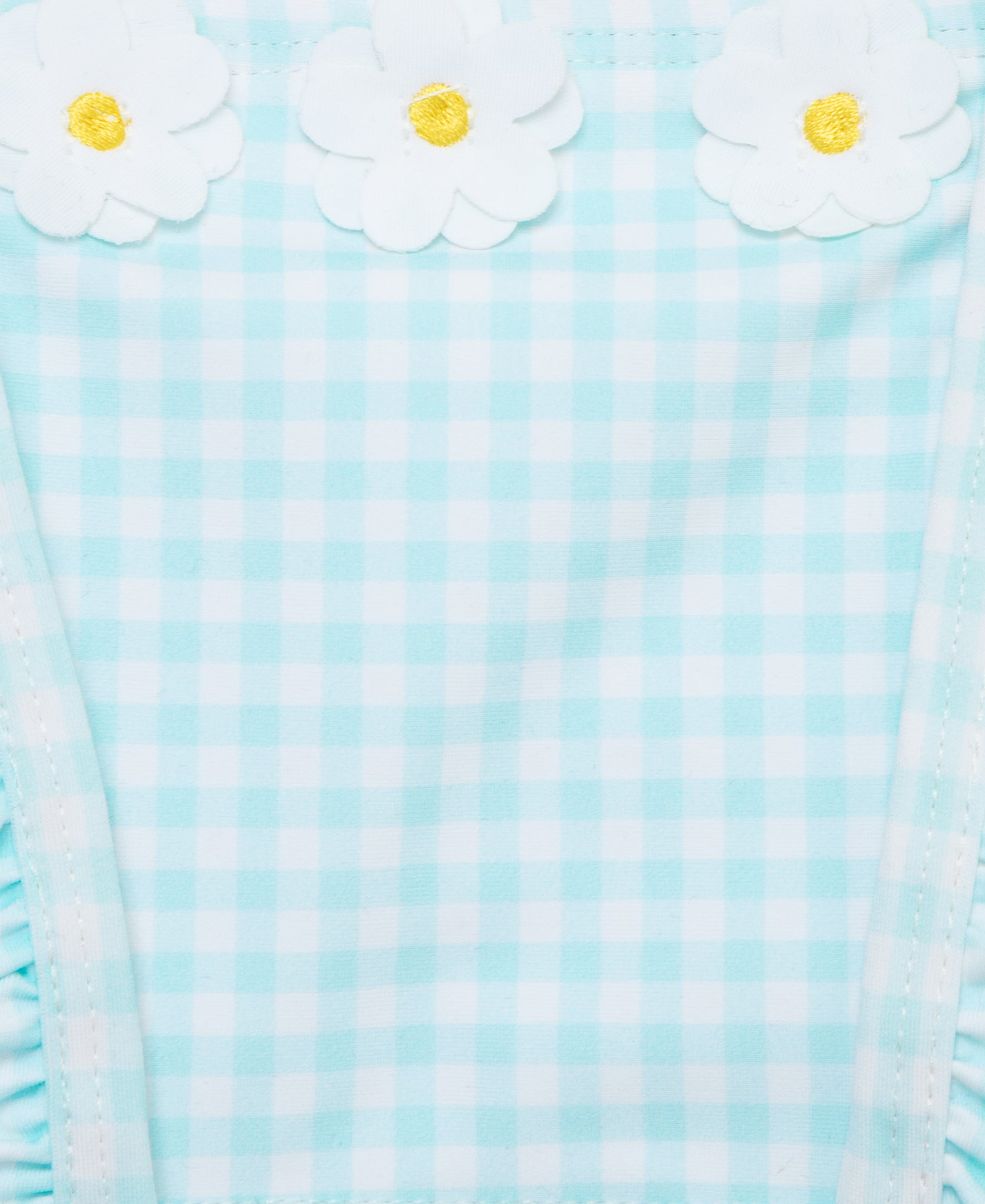 Daisy Gingham Toddler Swimsuit (2T-4T) - Little Me