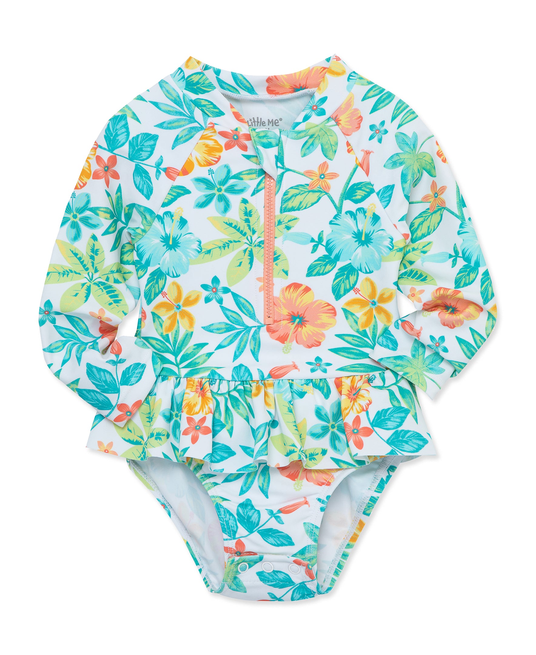 Tropical Toddler One-Piece Rashguard (2T-4T) - Little Me