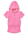 Pink Infant Terry Cover Up Set (6M-24M) - Little Me