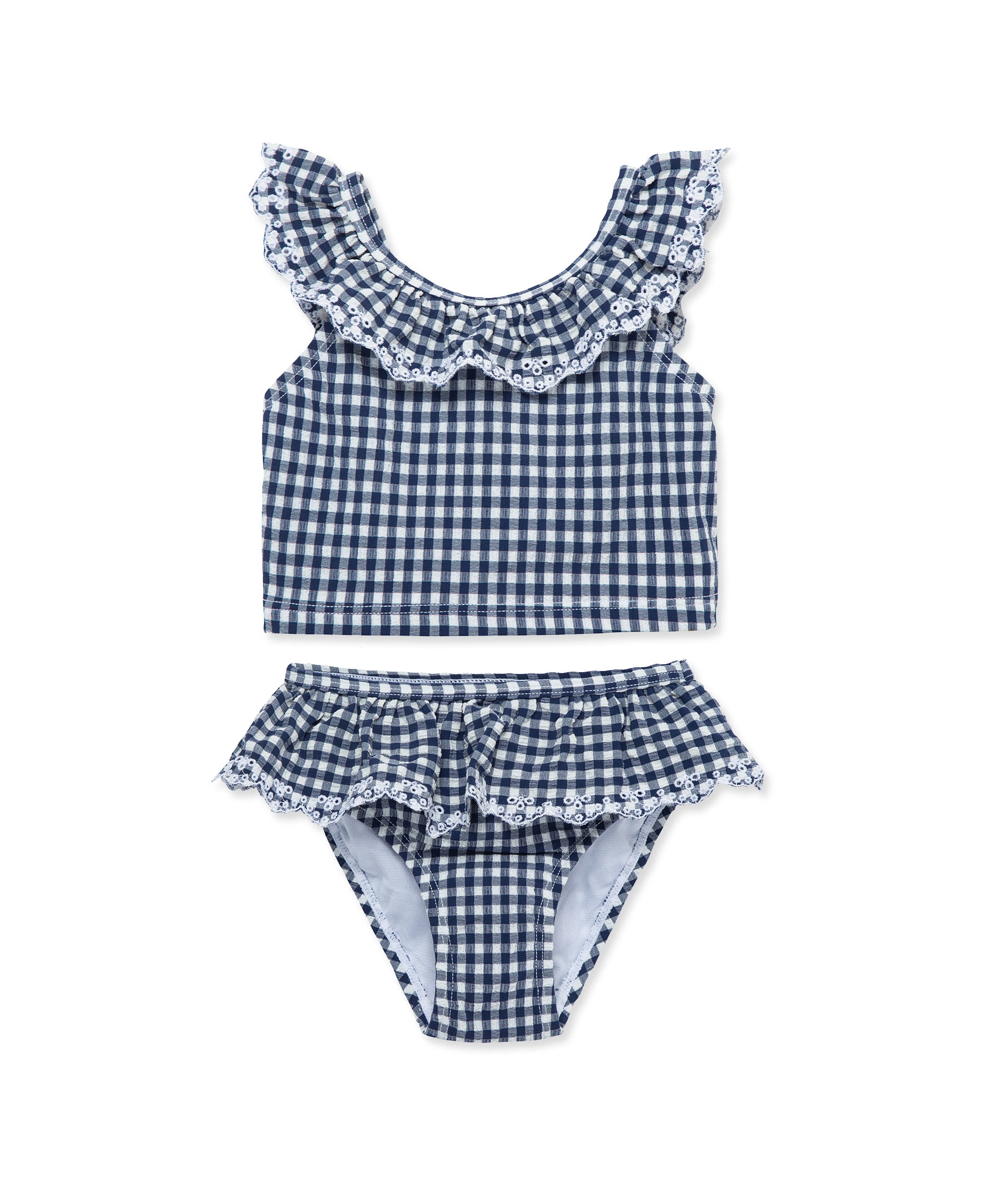 Gingham 2-Piece Swimsuit (6M-24M) - Little Me