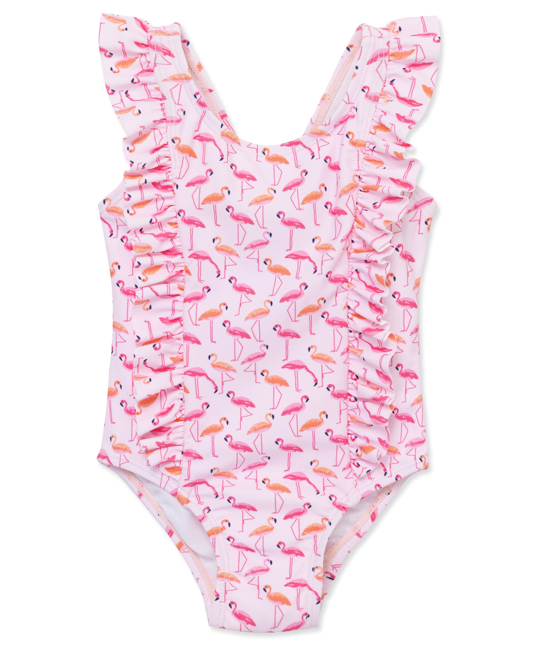 Flamingo One-Piece Swimsuit (6M-24M) - Little Me