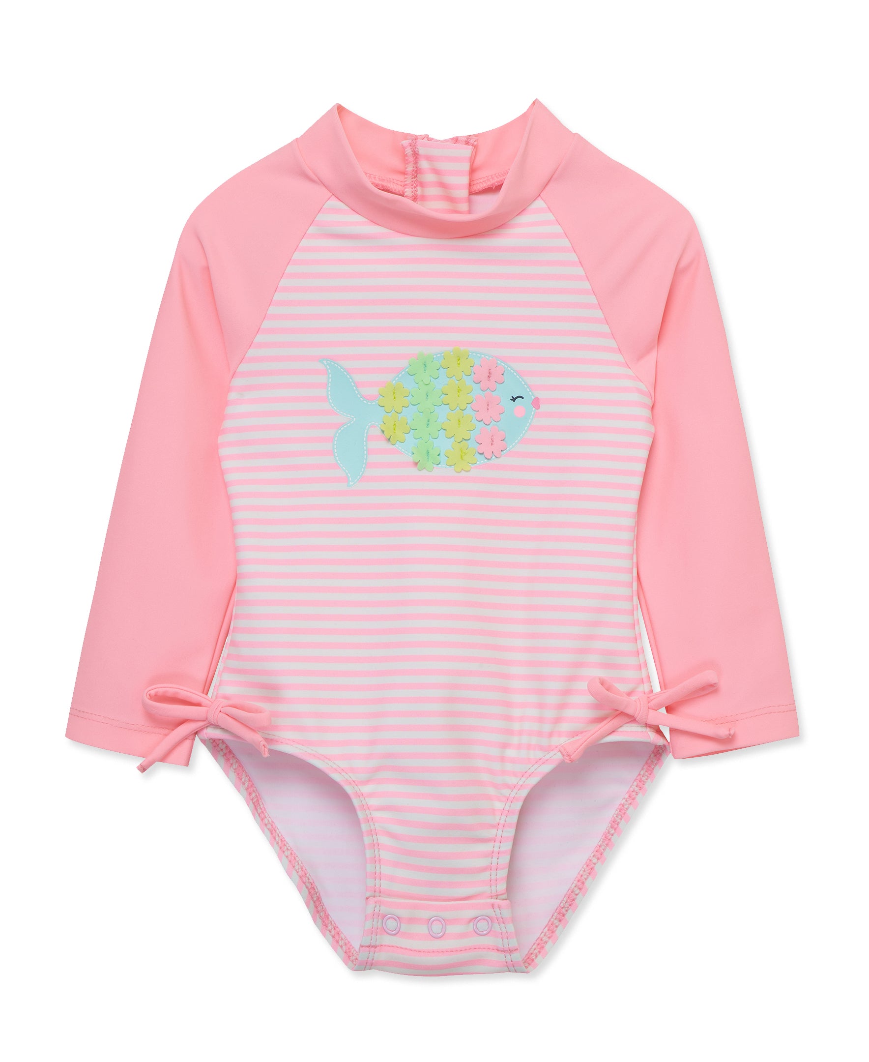 Fish 1-Piece Rashguard Swimsuit (6M-24M) - Little Me