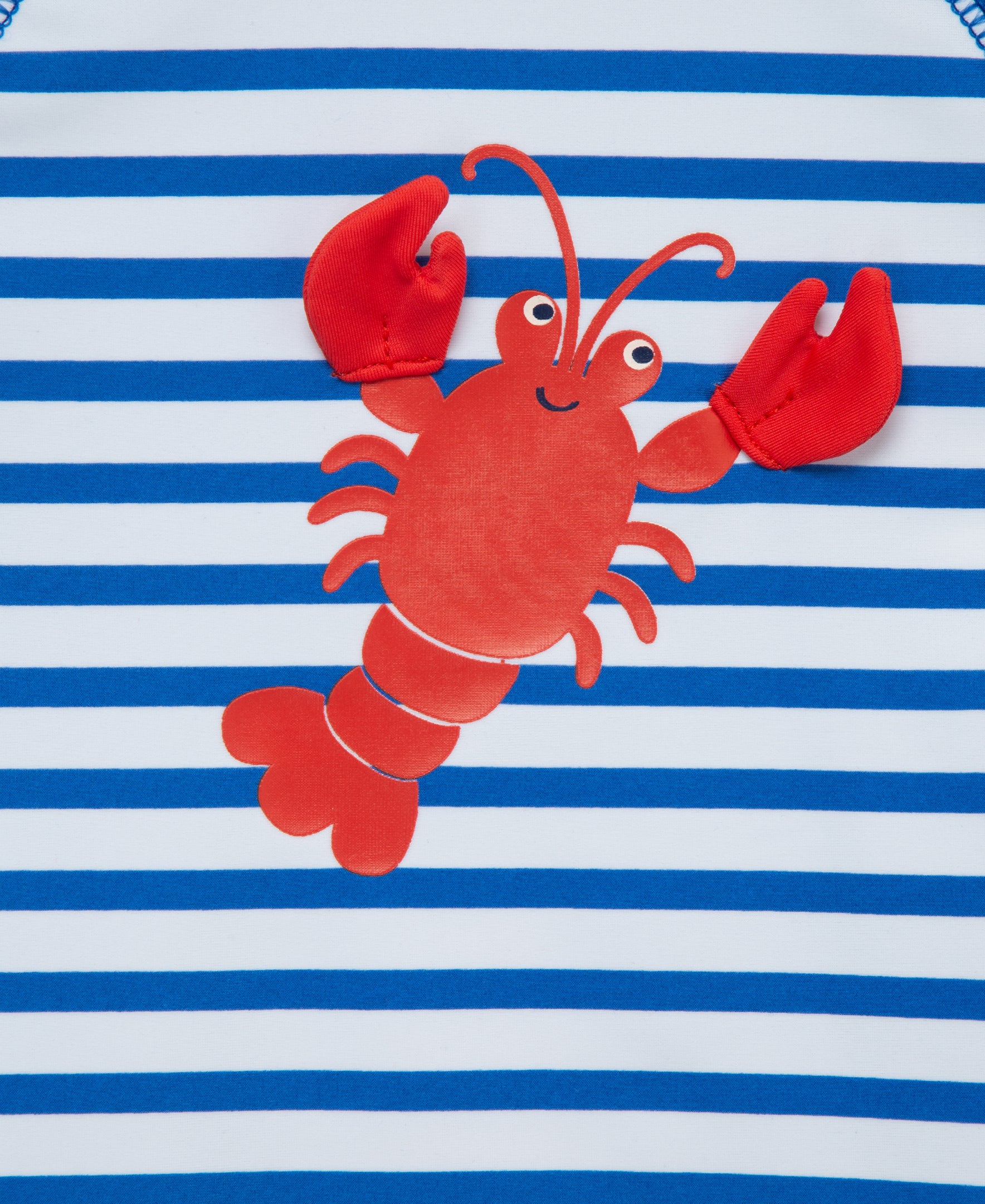 Lobster Long Sleeve Rashguard (6M-24M) - Little Me