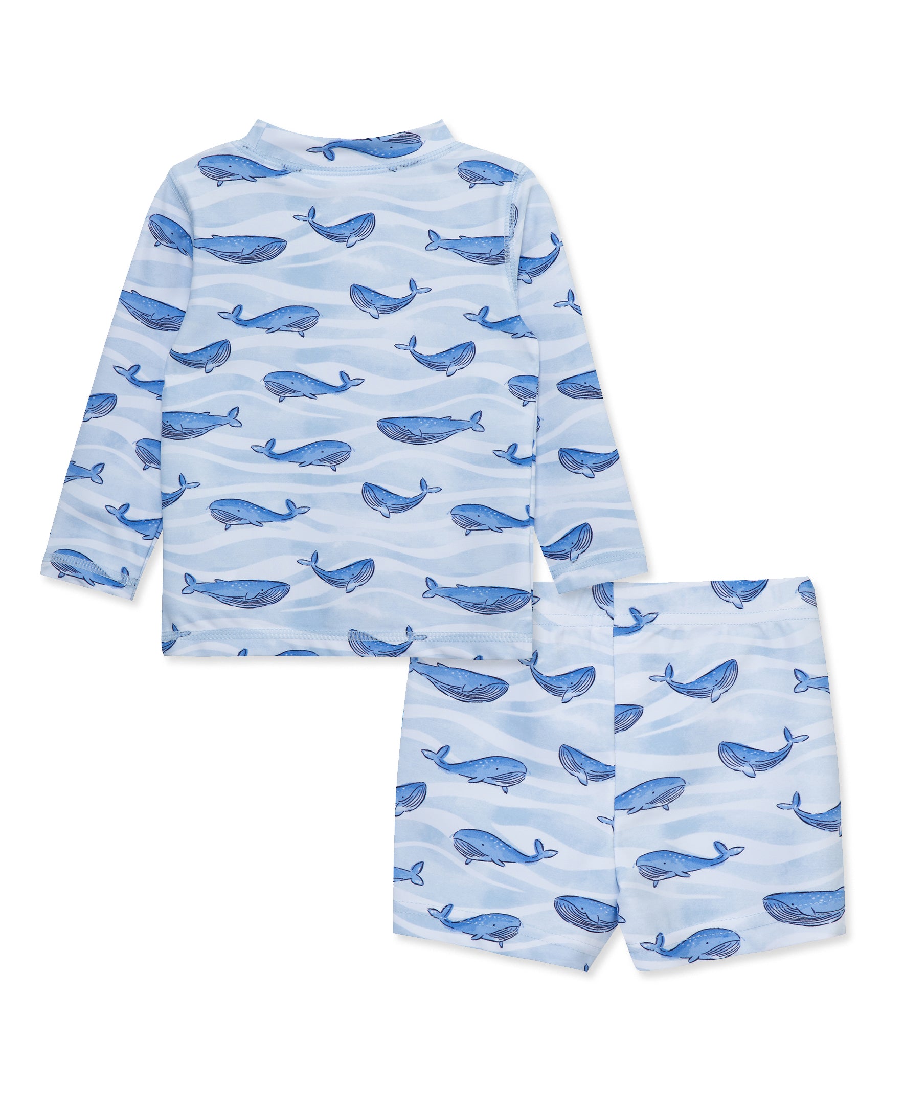 Whale Rashguard Set (6M-24M) - Little Me