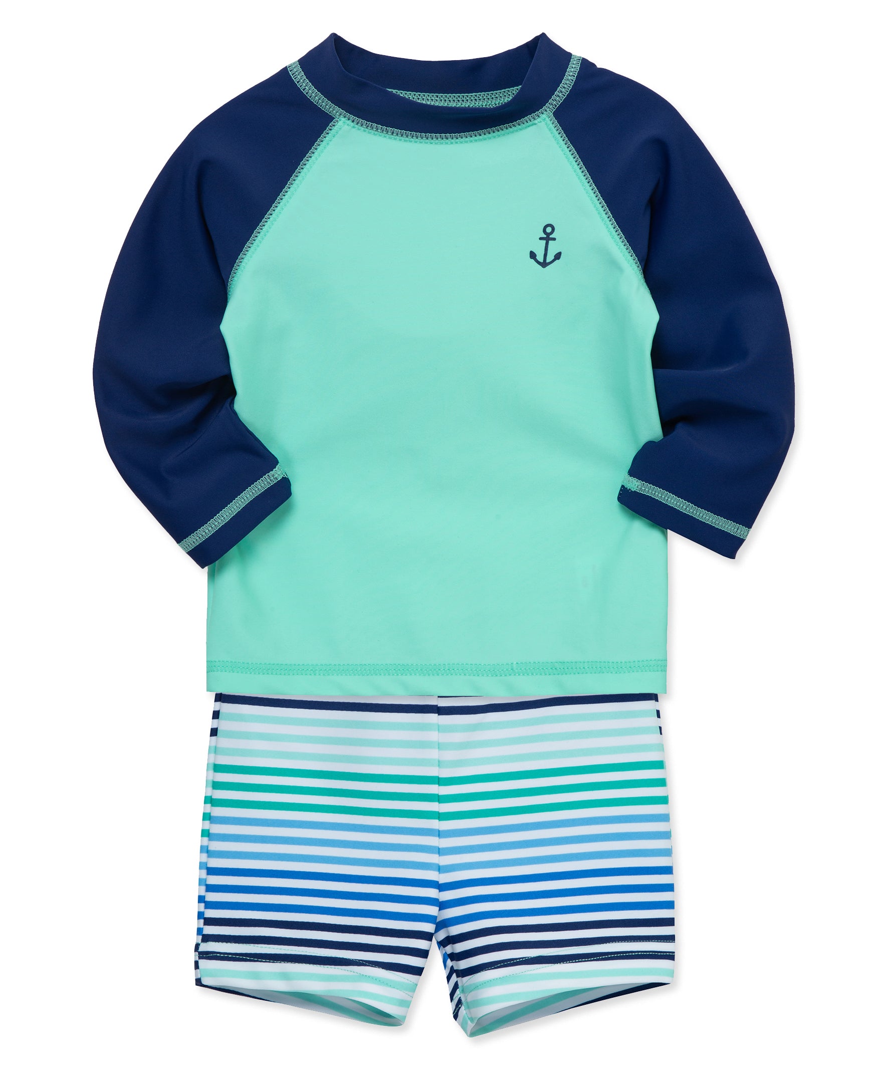 Anchor Rashguard Set (6M-24M) - Little Me