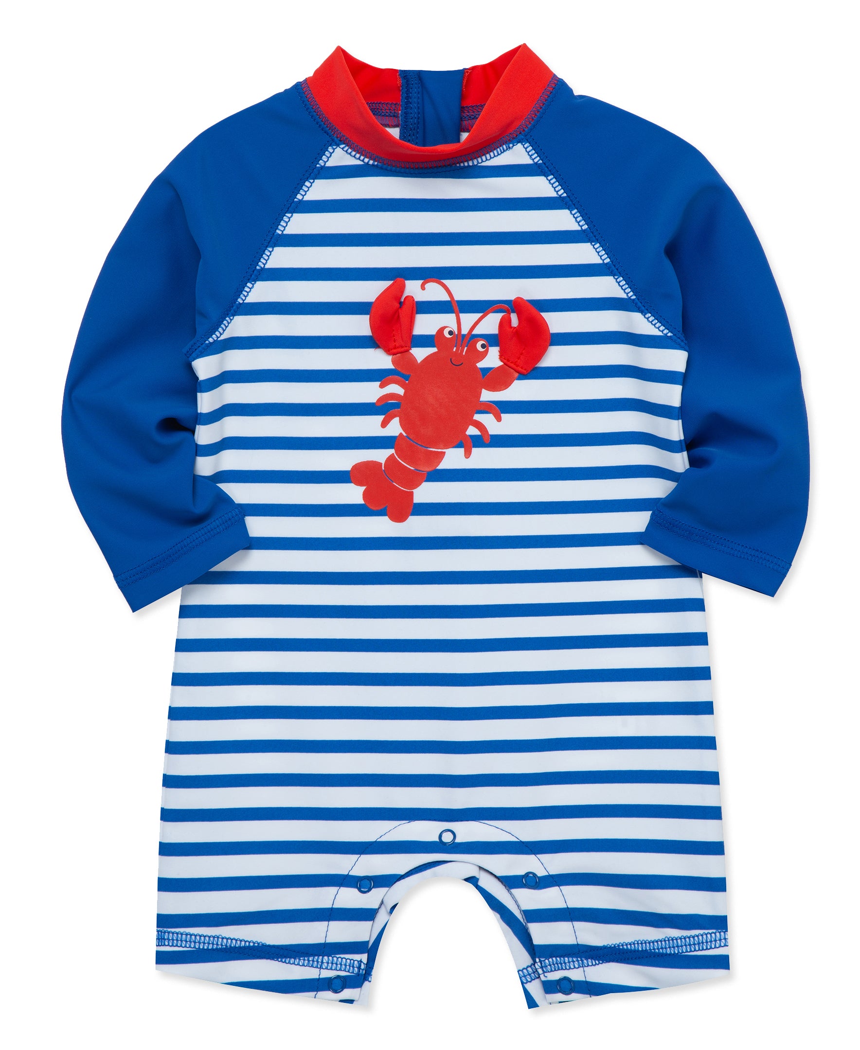 Lobster Long Sleeve Rashguard Suit (6M-24M) - Little Me