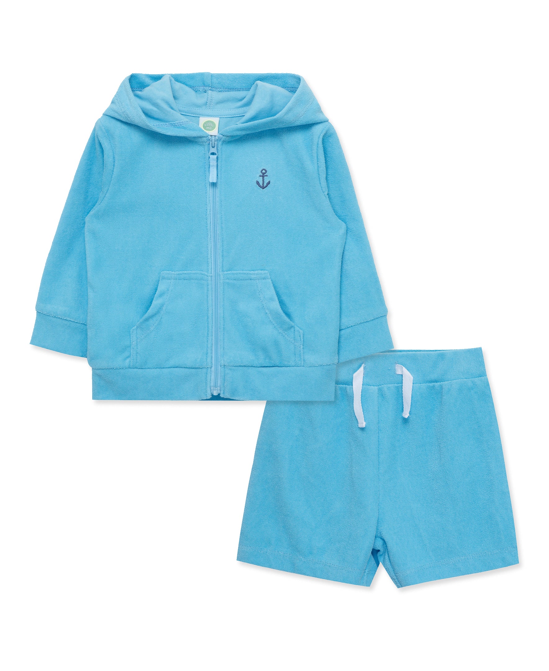 Blue Coverup Set (6M-24M) - Little Me