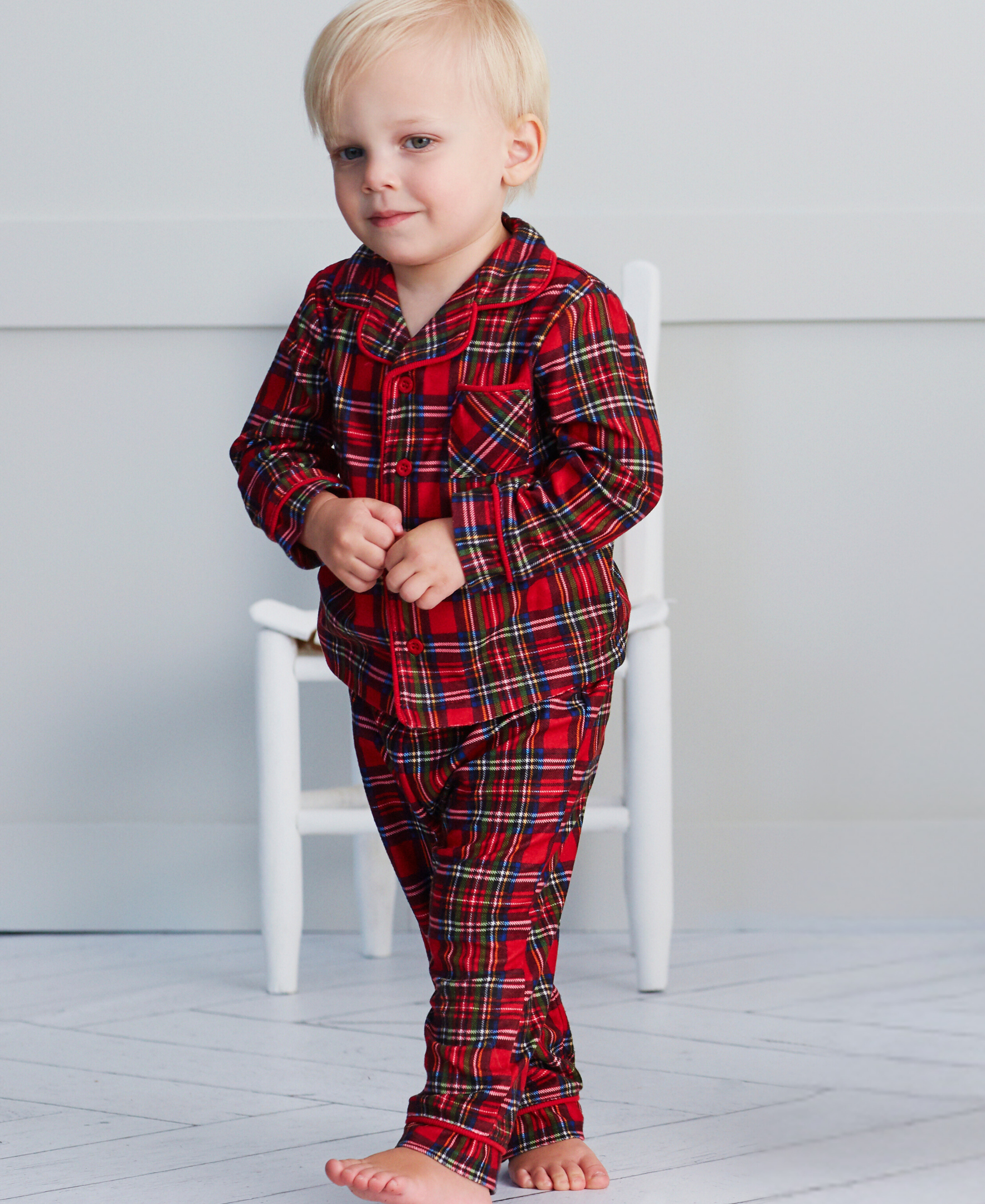 Christmas plaid pyjamas sale