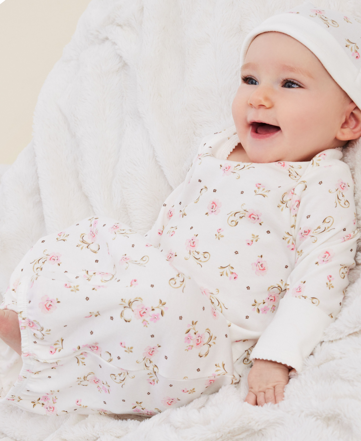 Lilette Baby Gown Set - Starry Night Rose main image 0